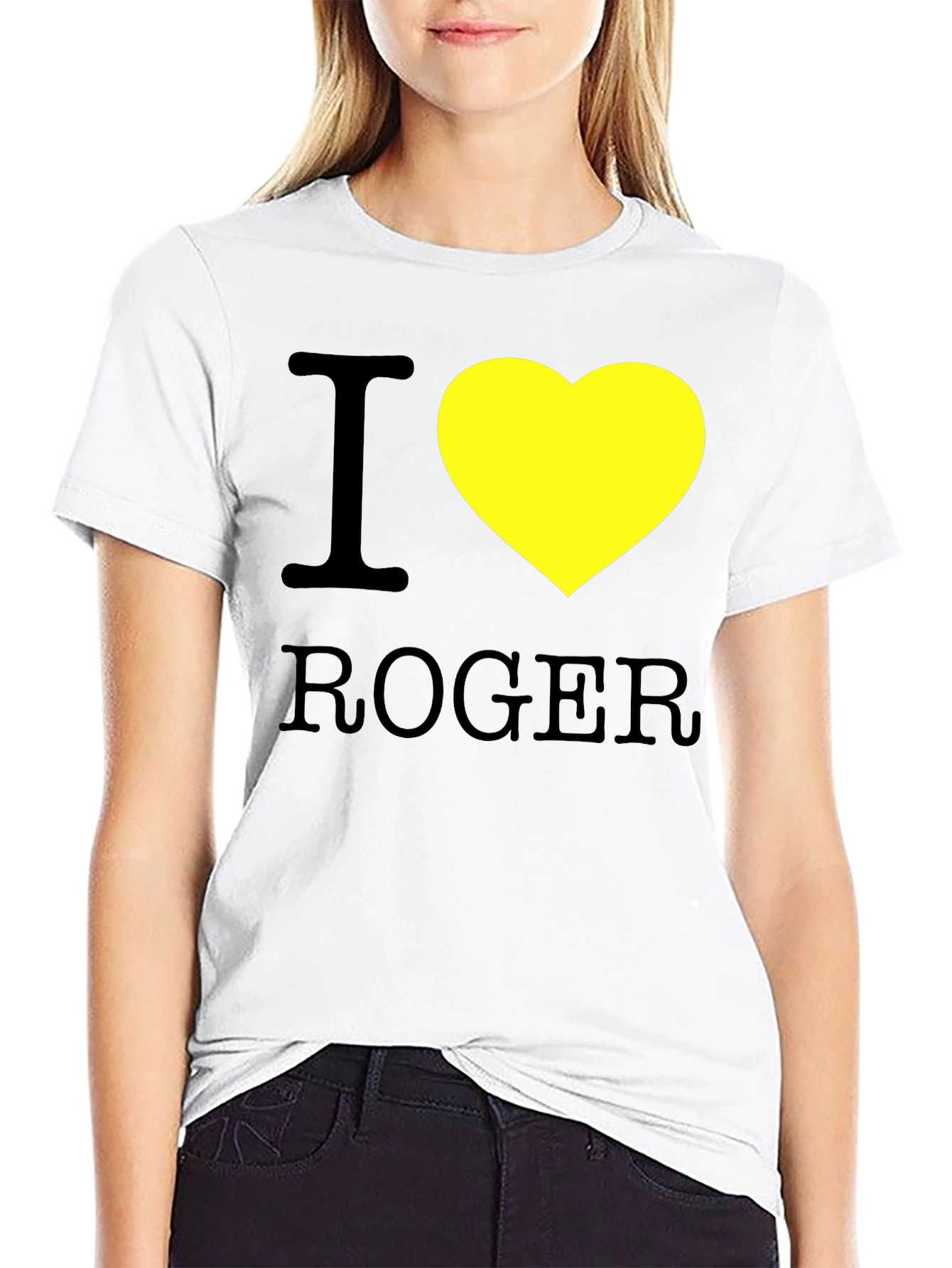 I Heart Roger T-Shirt - Novelty Tee