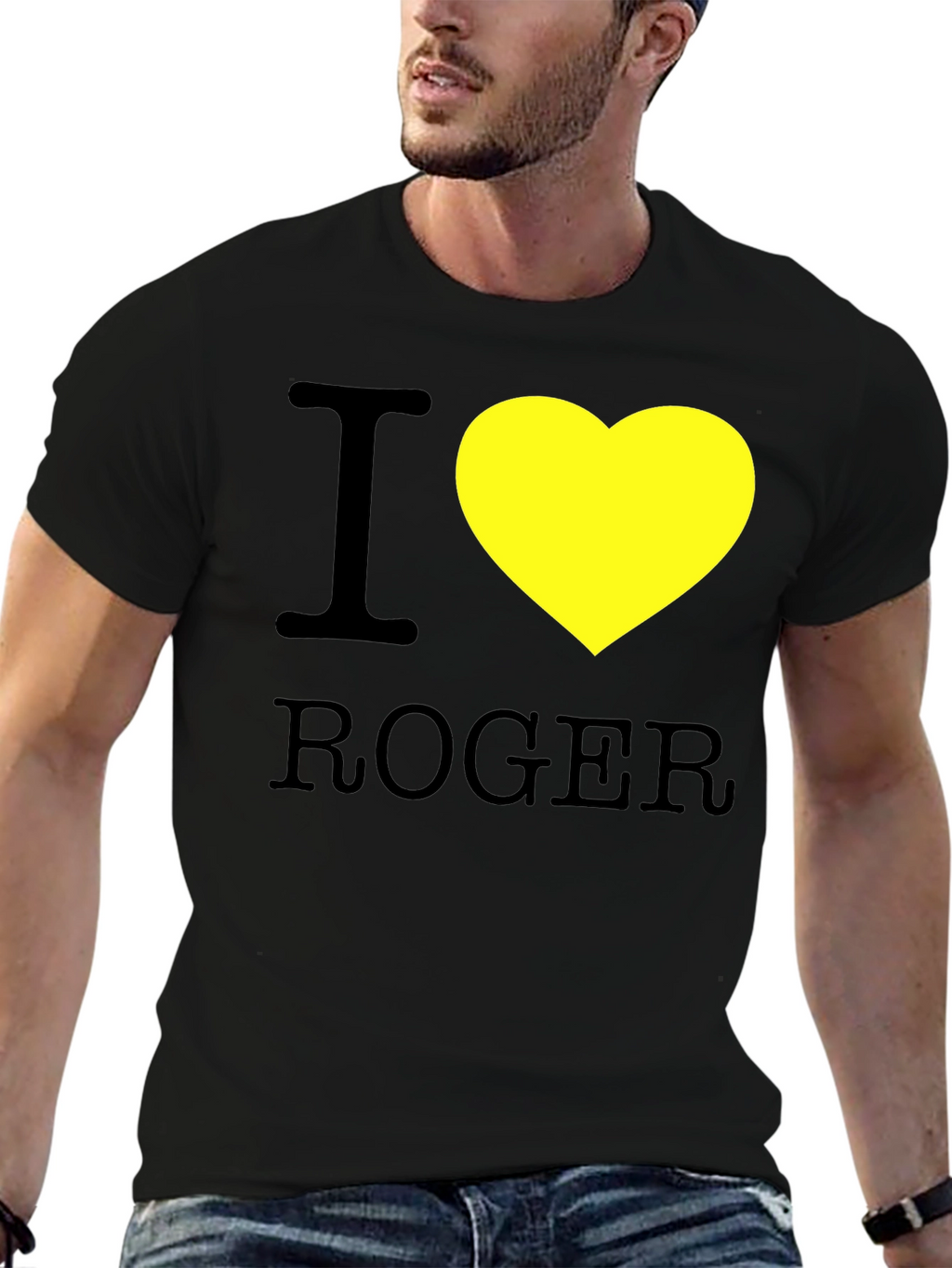 I Heart Roger T-Shirt - Novelty Tee