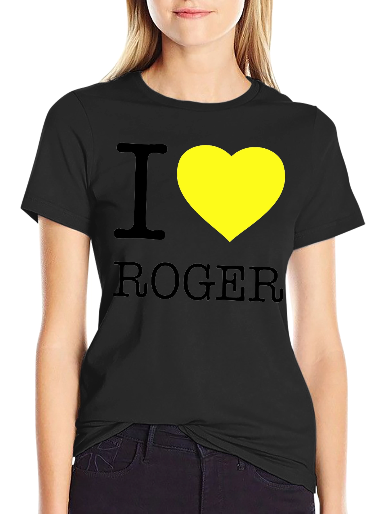 I Heart Roger T-Shirt - Novelty Tee