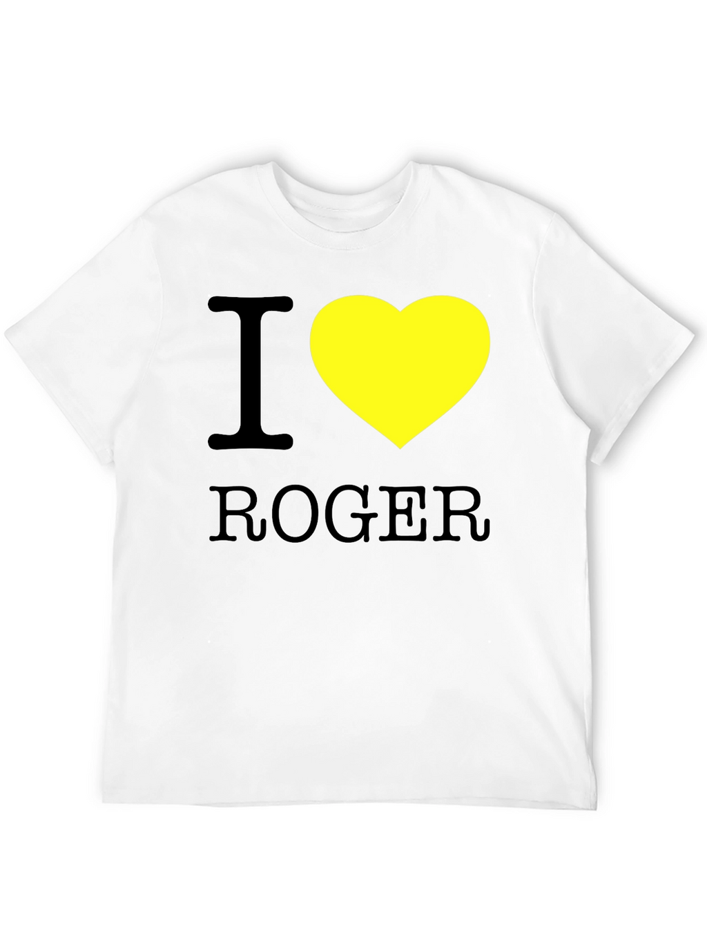 I Heart Roger T-Shirt - Novelty Tee