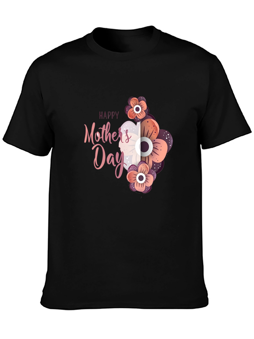 Happy Mothers Day Floral T-Shirt