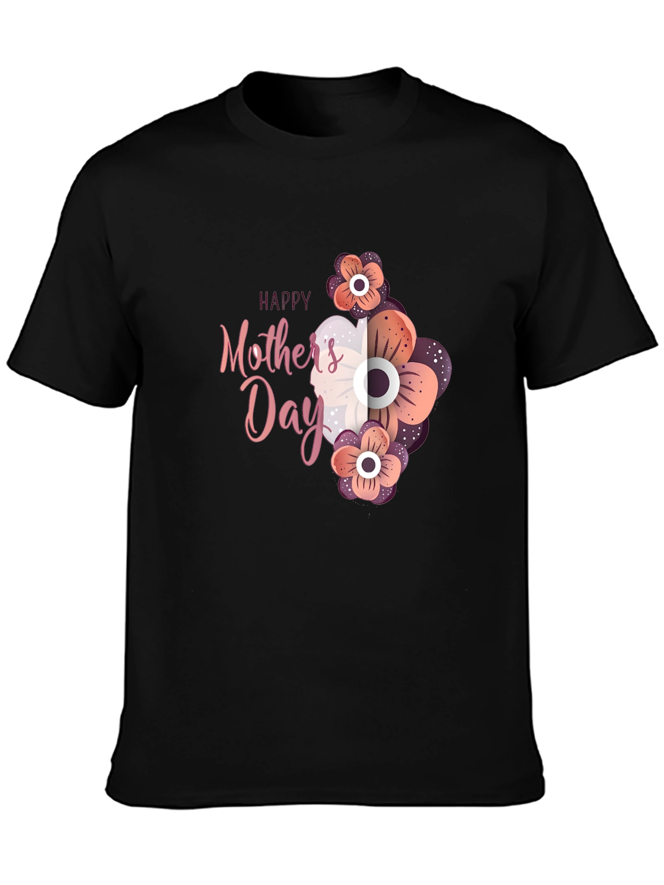 Happy Mothers Day Floral T-Shirt