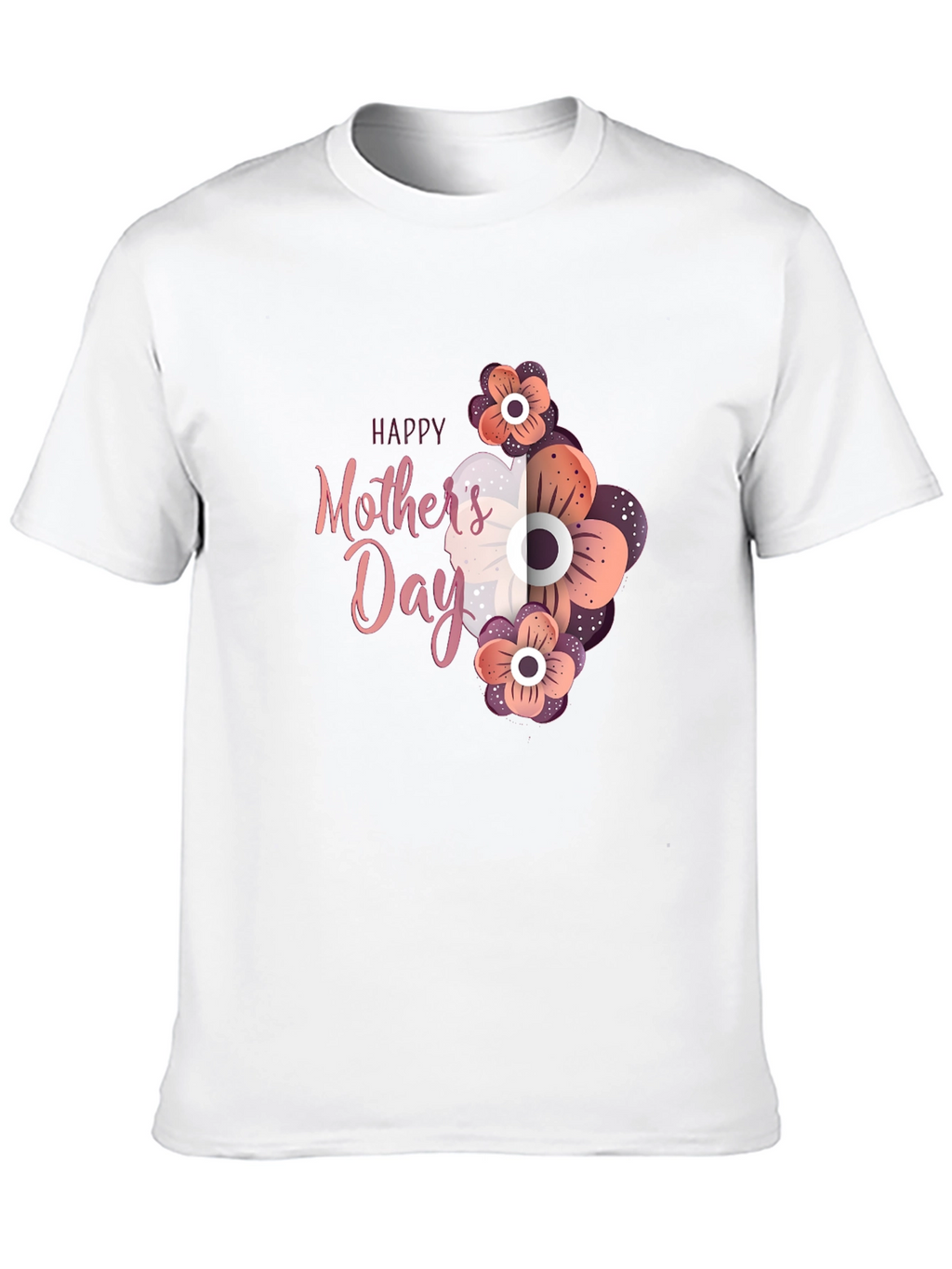 Happy Mothers Day Floral T-Shirt