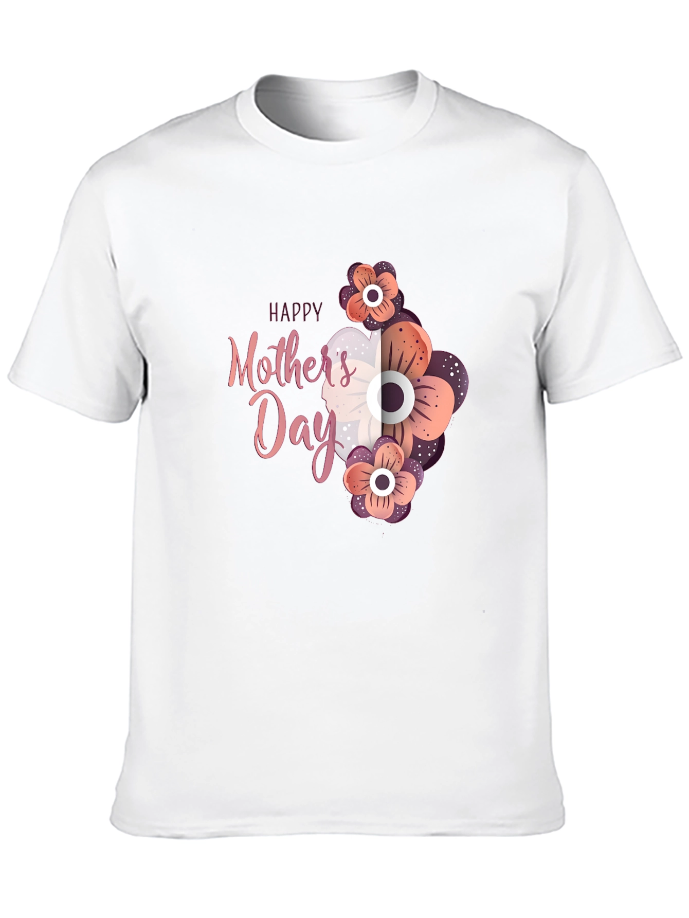 Happy Mothers Day Floral T-Shirt