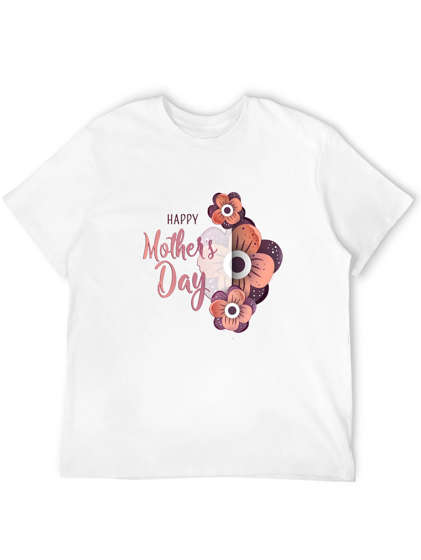 Happy Mothers Day Floral T-Shirt