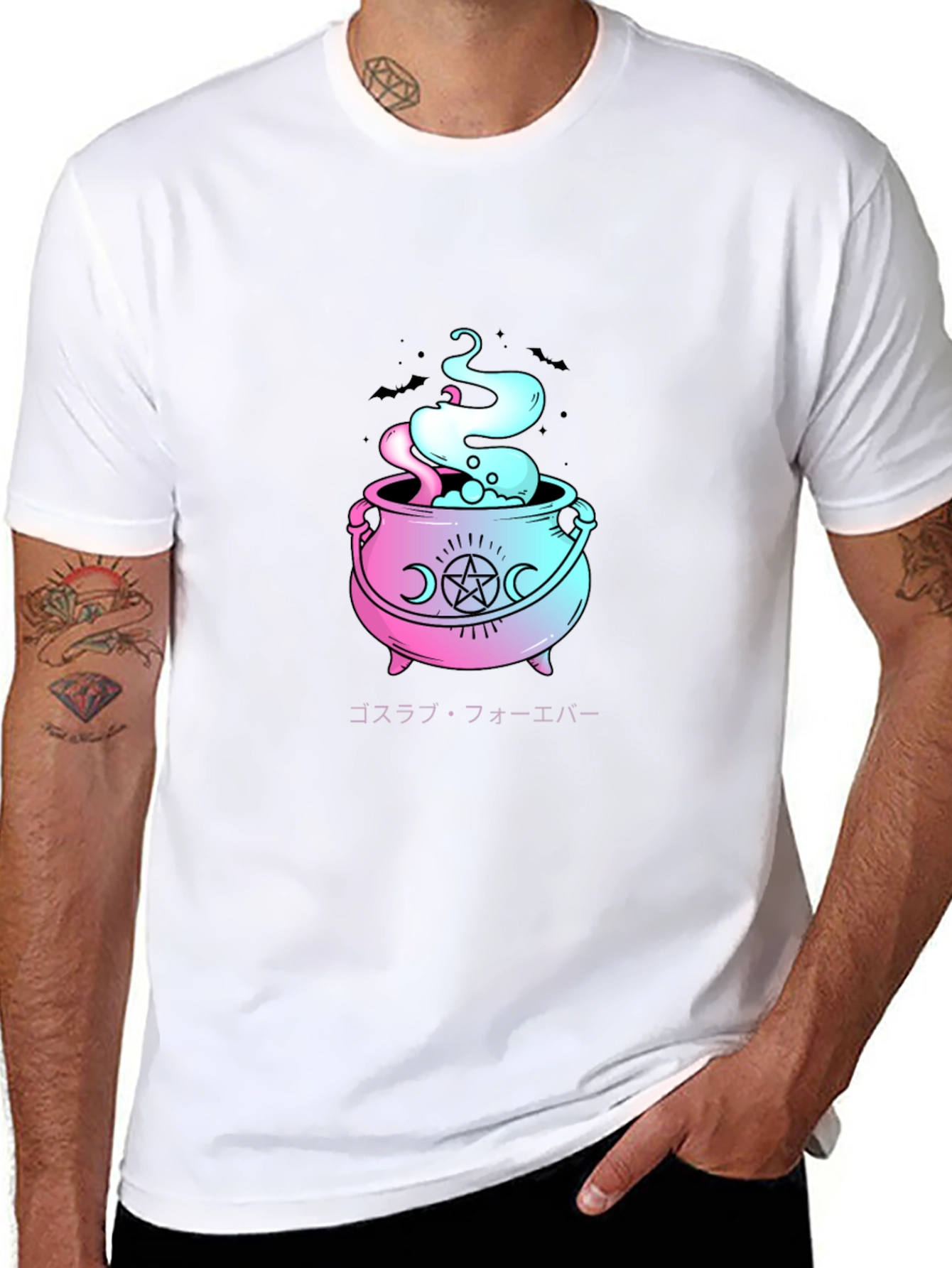 Goth Cauldron Graphic T-Shirt