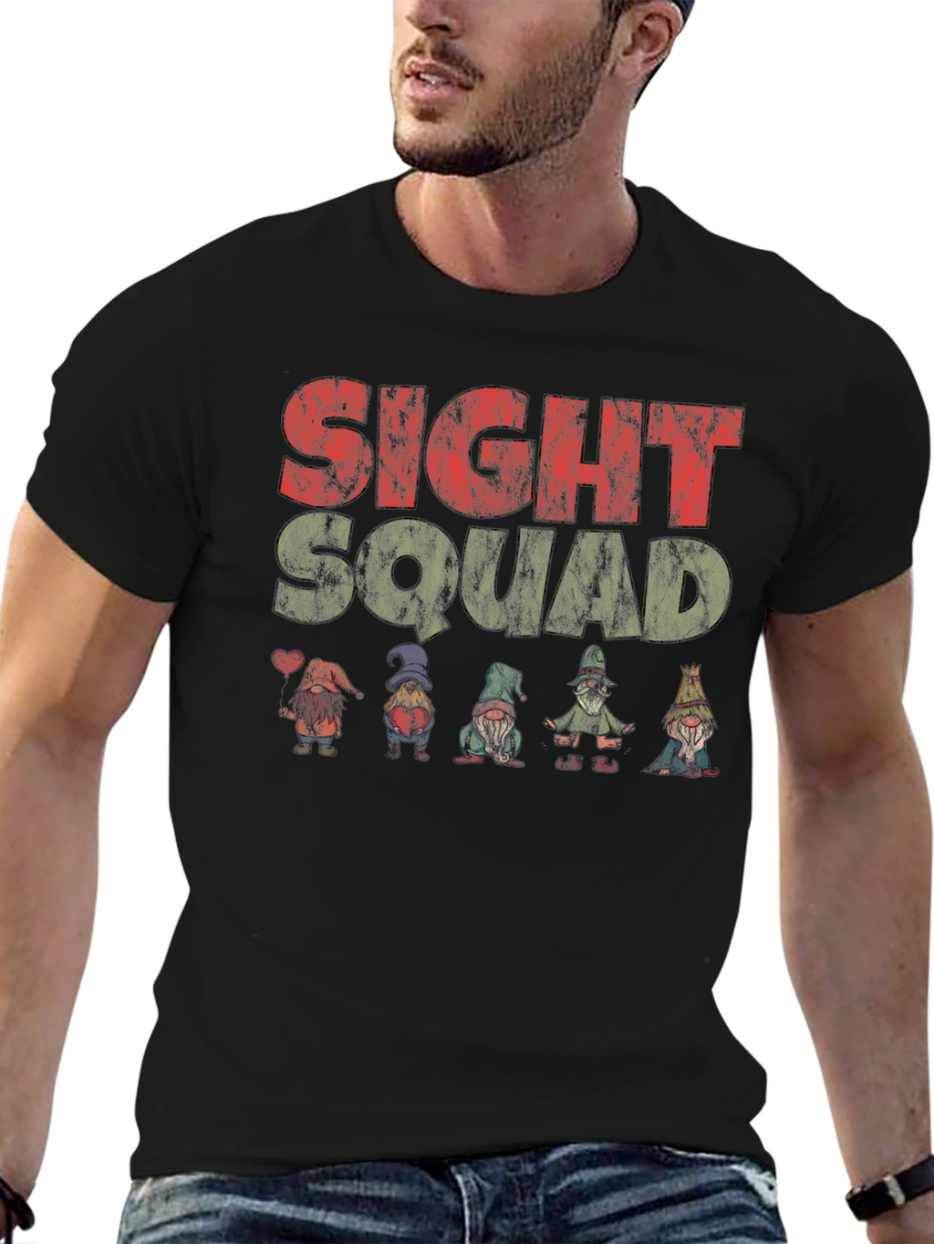 Sight Squad Gnome Graphic Tee