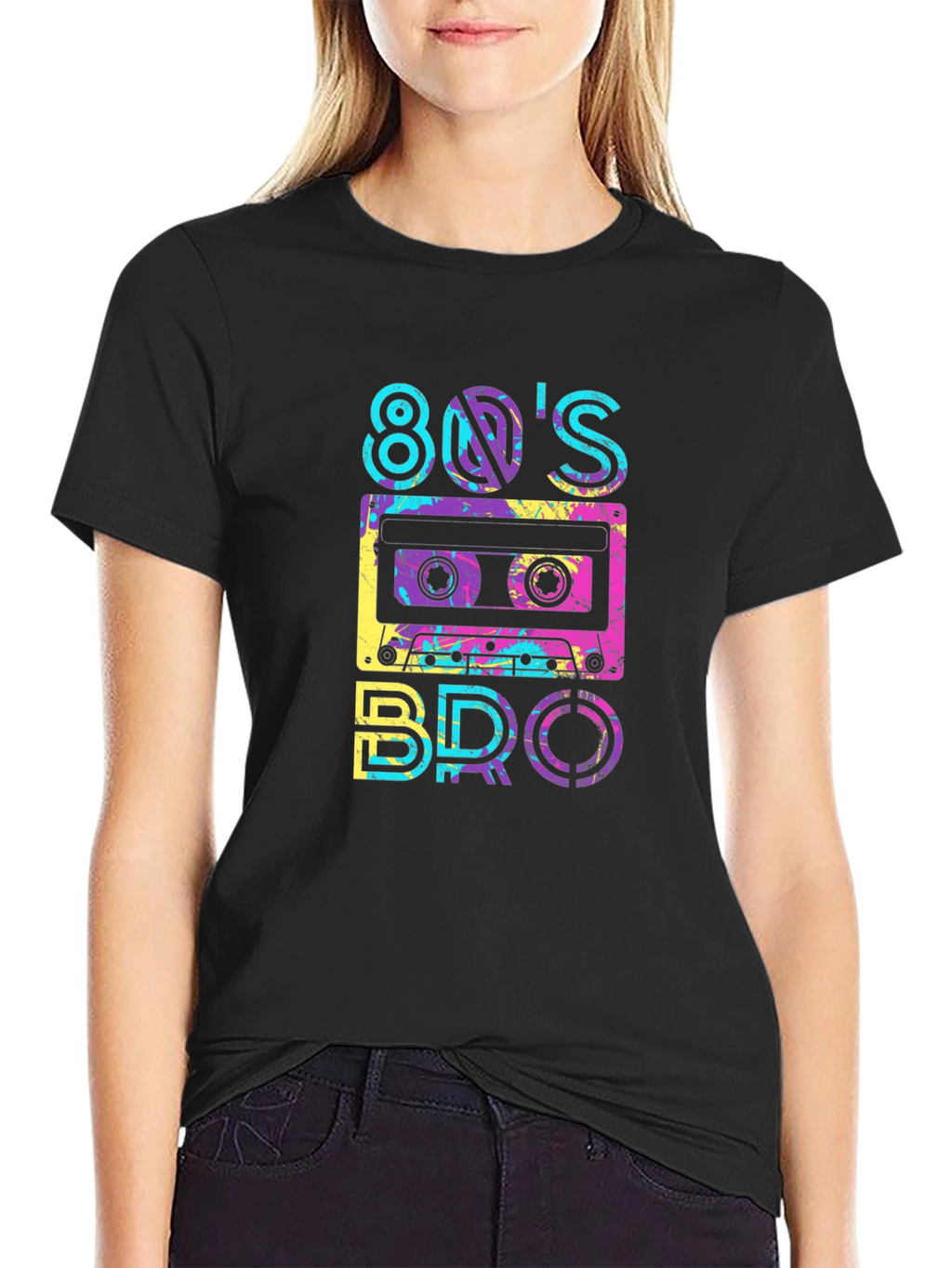 80s Retro Cassette Graphic T-Shirt