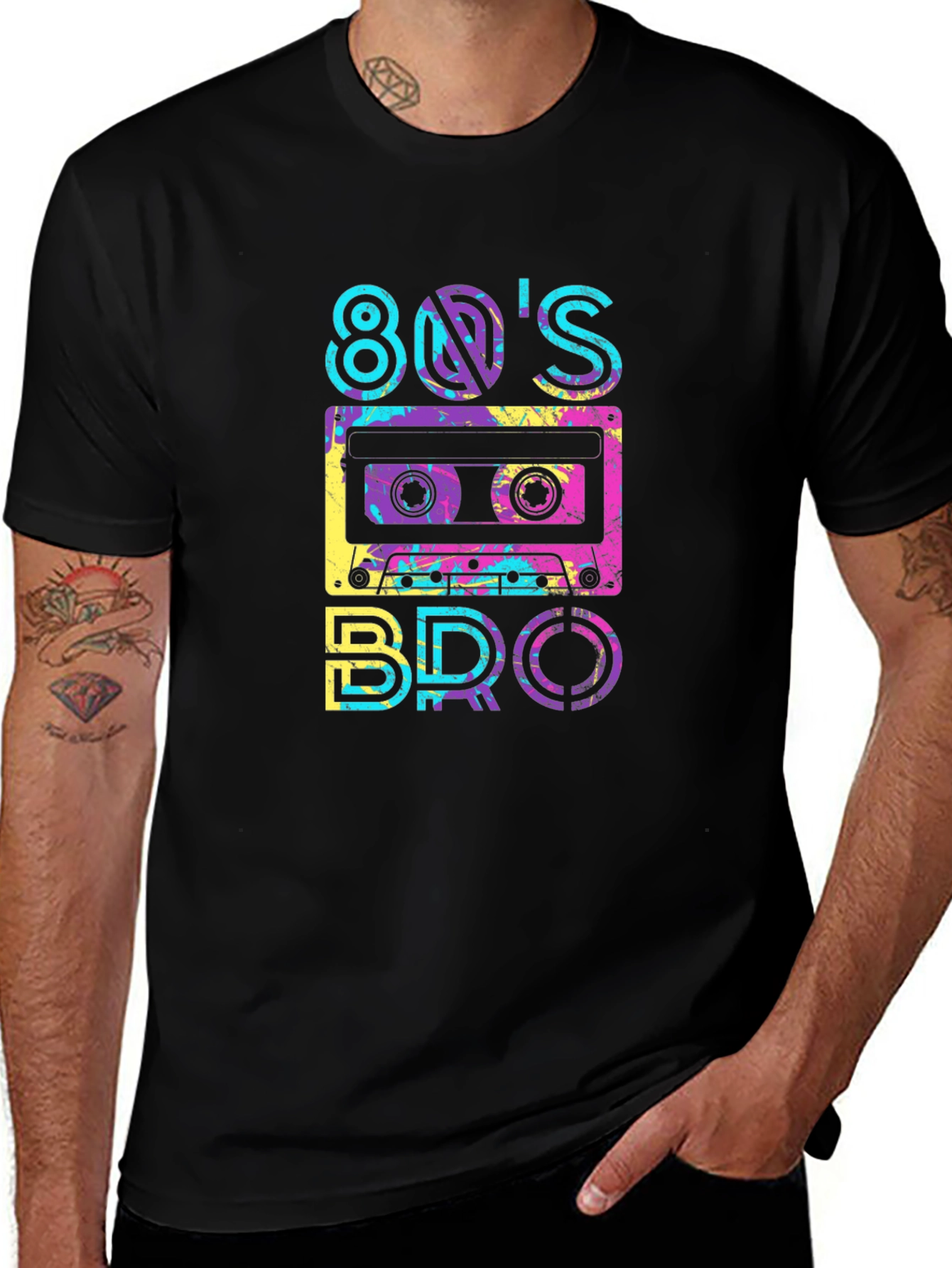 80s Retro Cassette Graphic T-Shirt