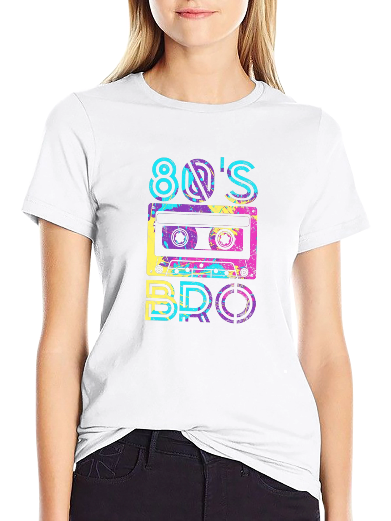 80s Retro Cassette Graphic T-Shirt