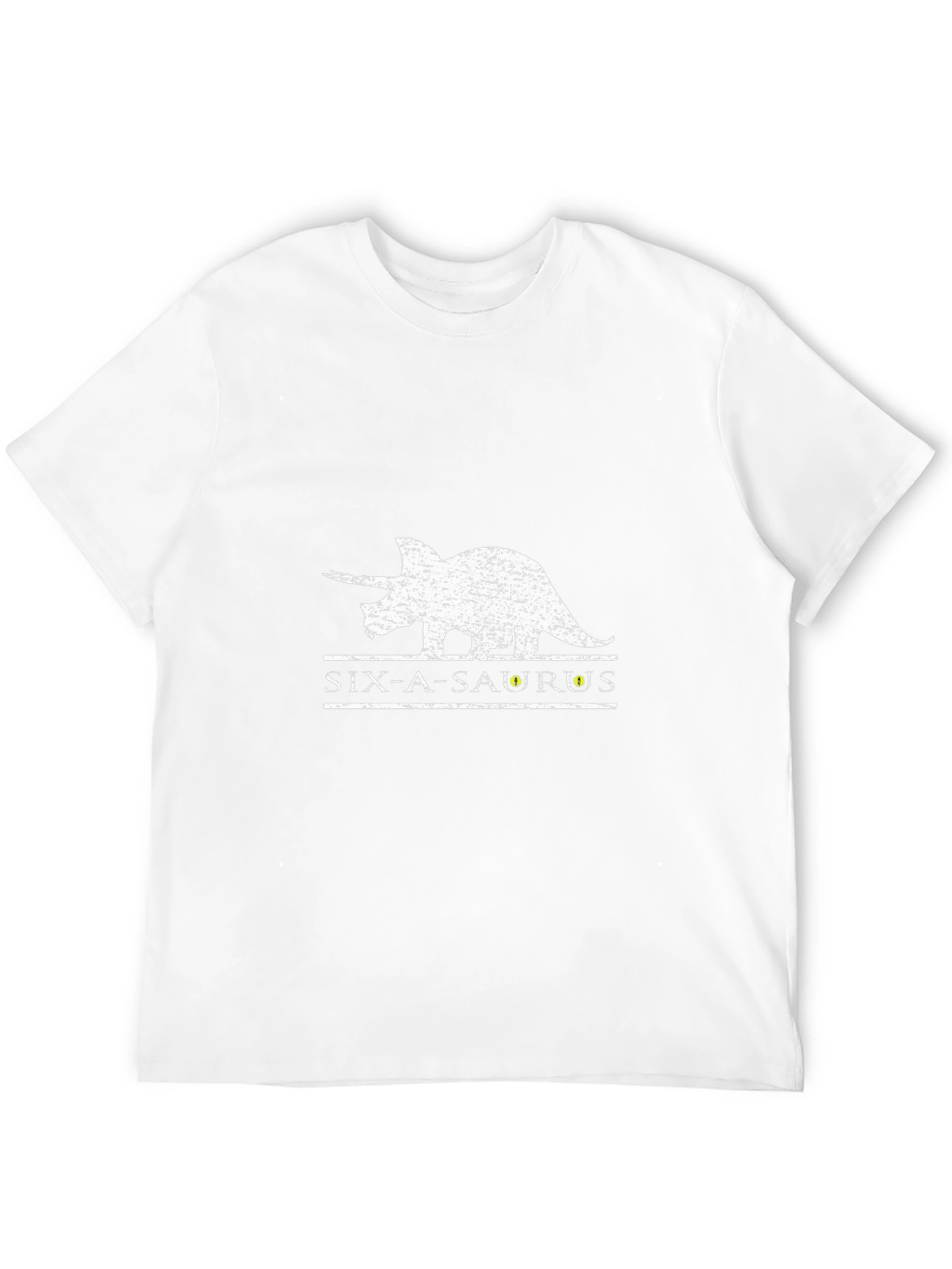 Six-A-Saurus Dinosaur Graphic T-Shirt