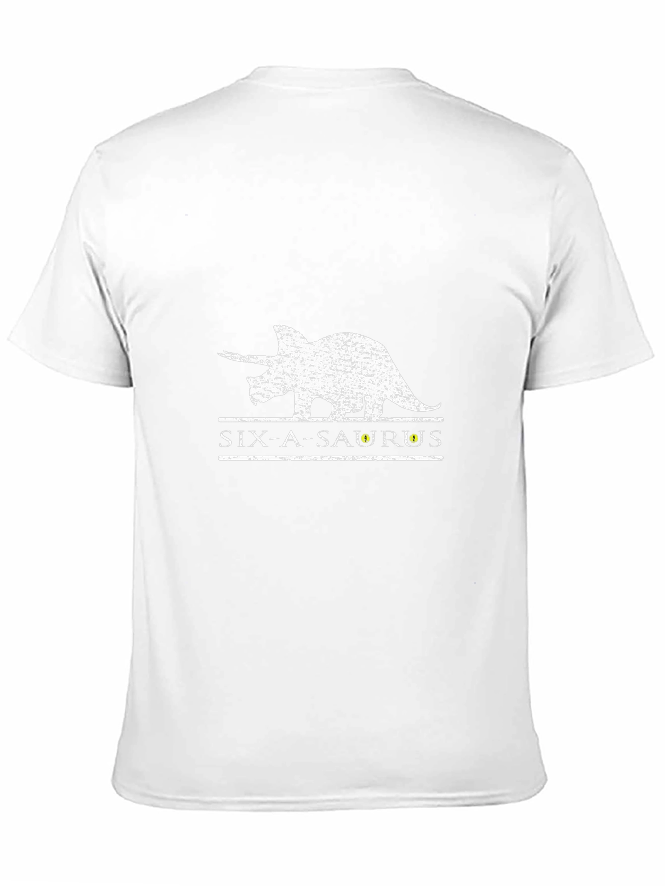 Six-A-Saurus Dinosaur Graphic T-Shirt