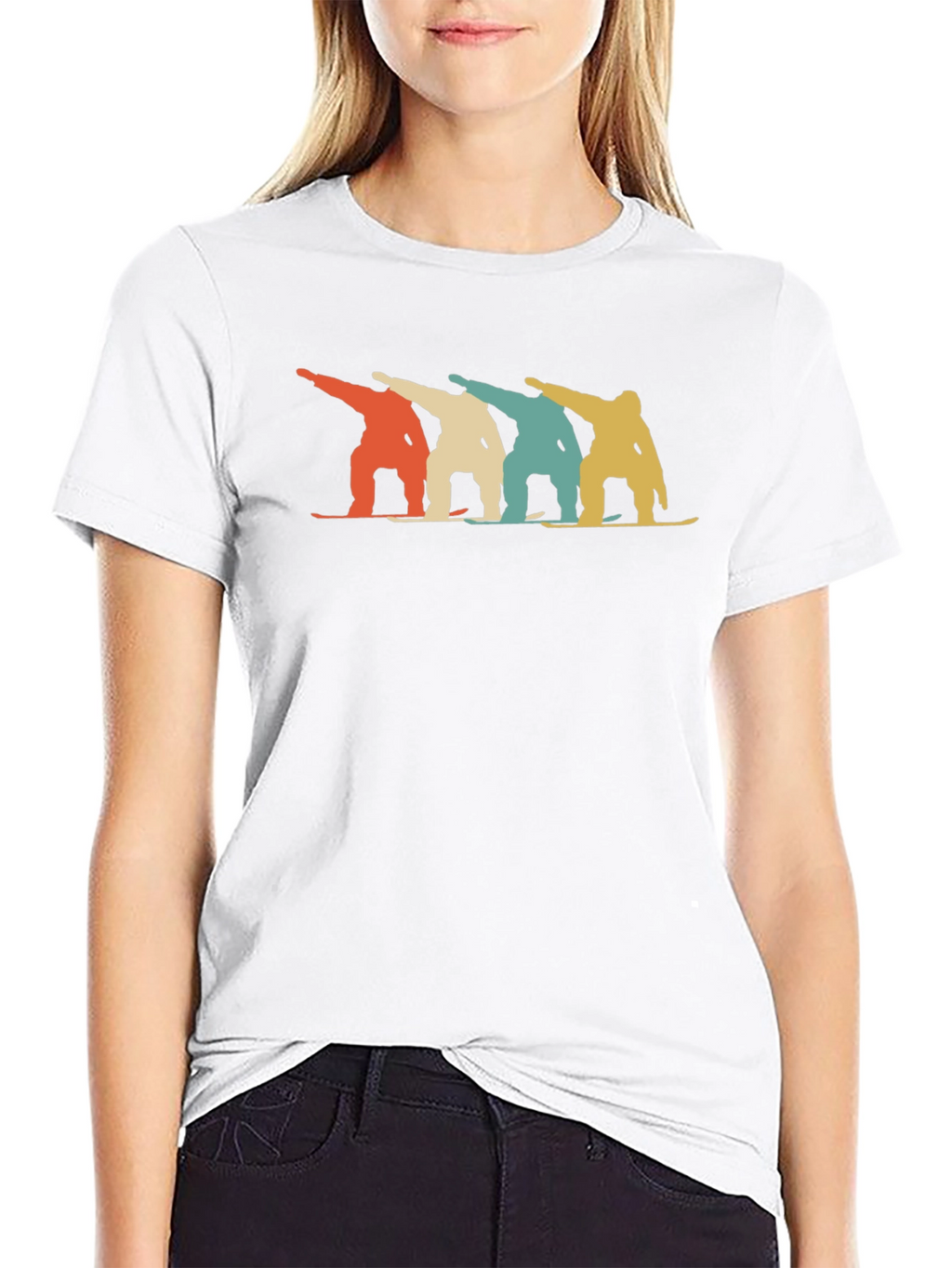 Retro Snowboarder T-Shirt