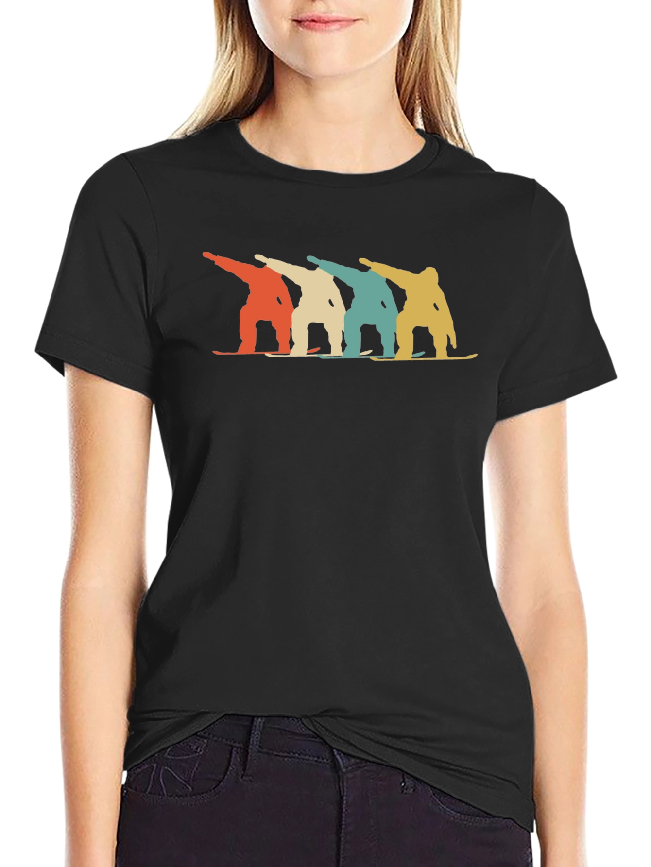 Retro Snowboarder T-Shirt