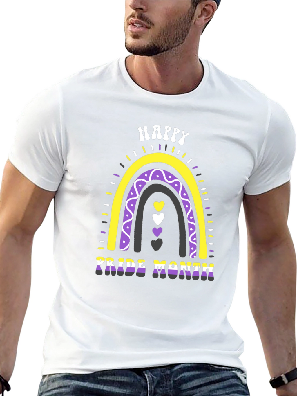 Happy Pride Month Rainbow T-Shirt