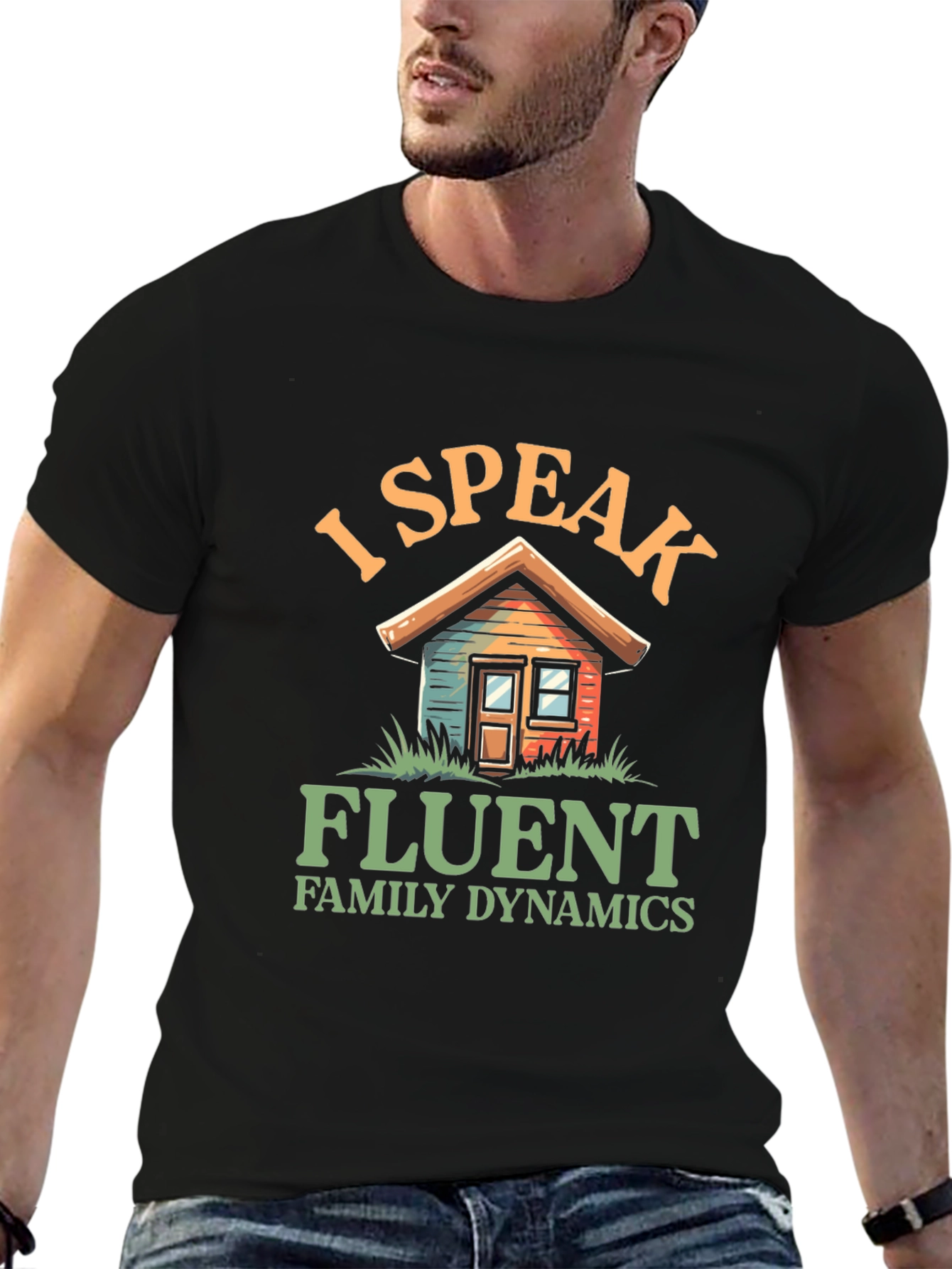 I Speak Fluent Family Dynamics Graphic T-Shirt