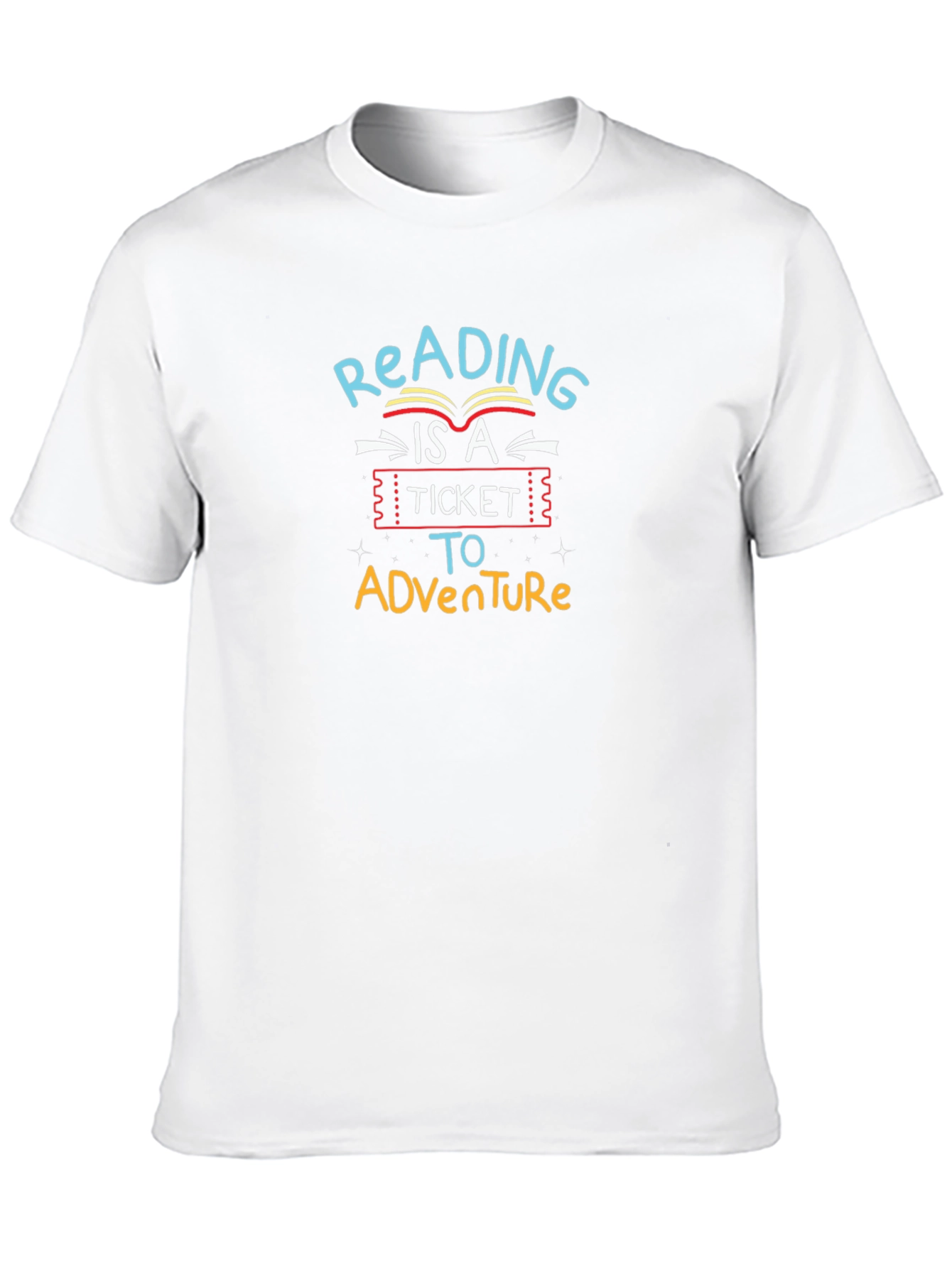 Reading Adventure Graphic Tee - Black