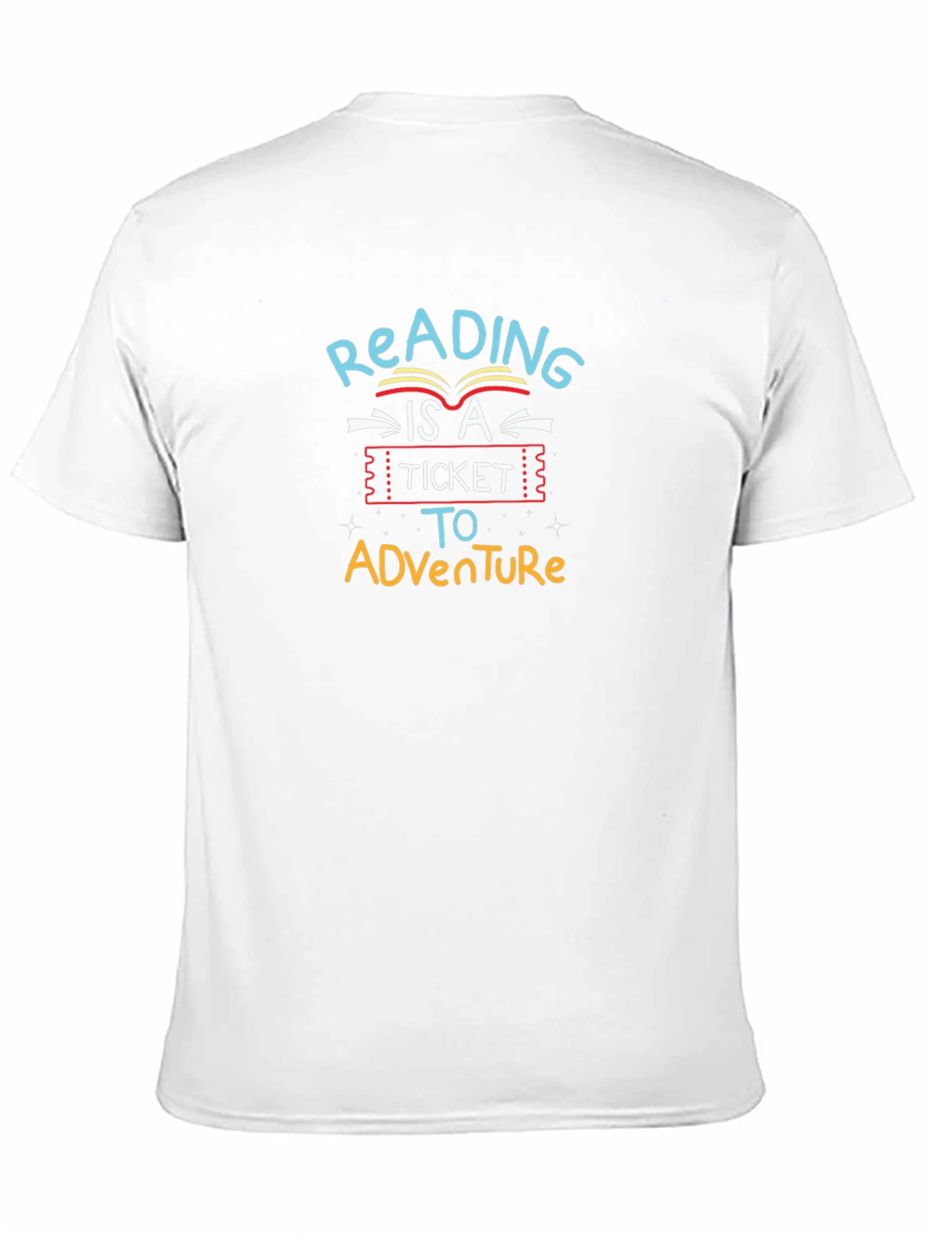 Reading Adventure Graphic Tee - Black