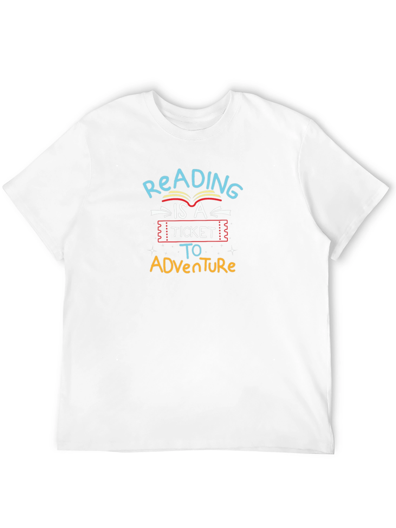 Reading Adventure Graphic Tee - Black