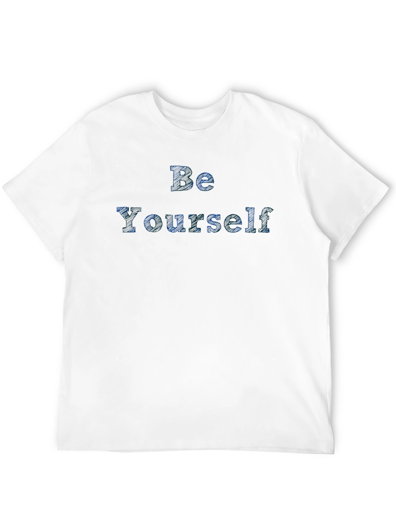 Be Yourself Black Graphic T-Shirt