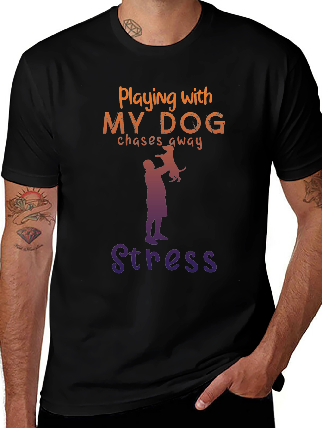 Playing With My Dog T-Shirt