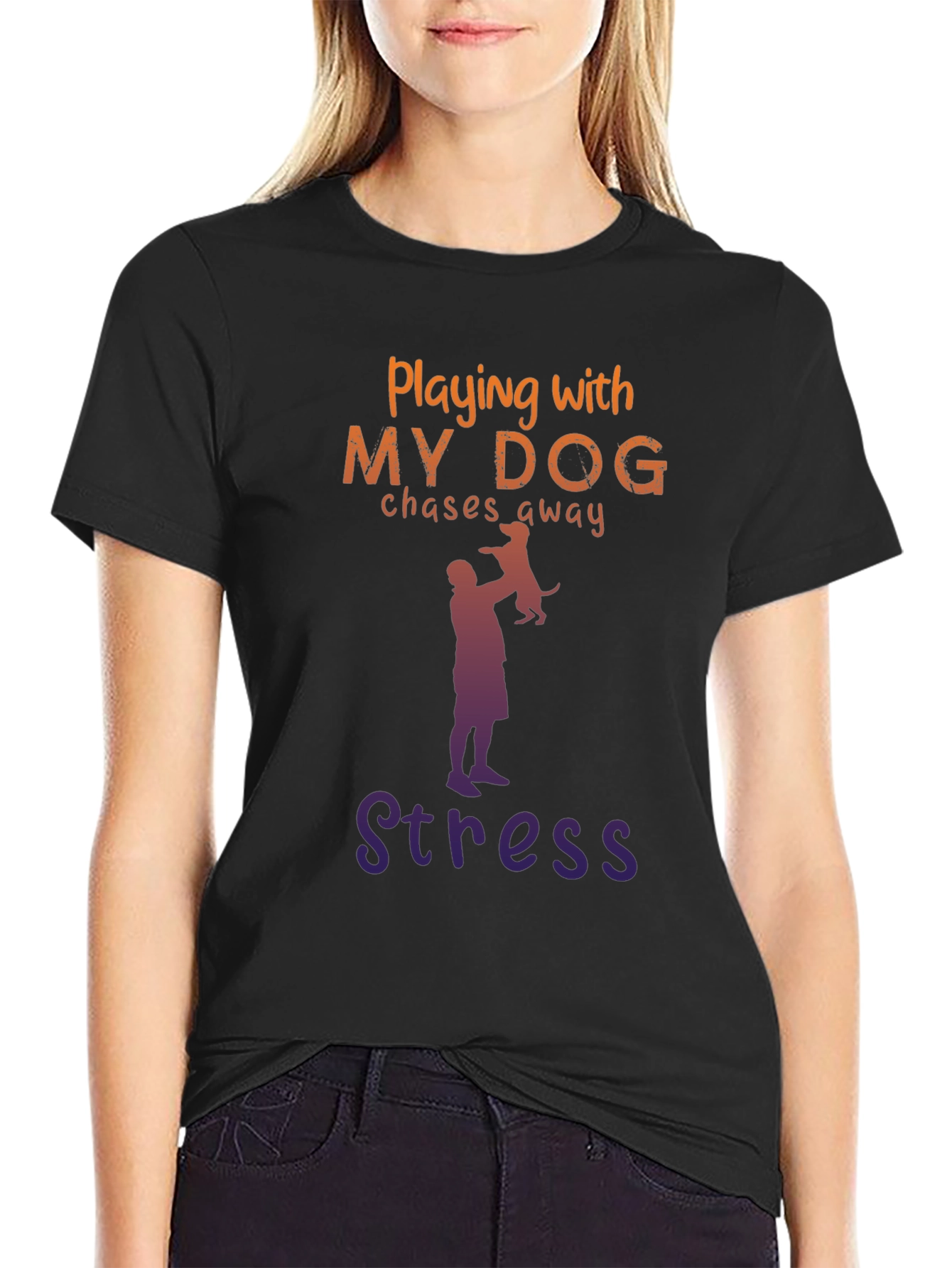 Playing With My Dog T-Shirt
