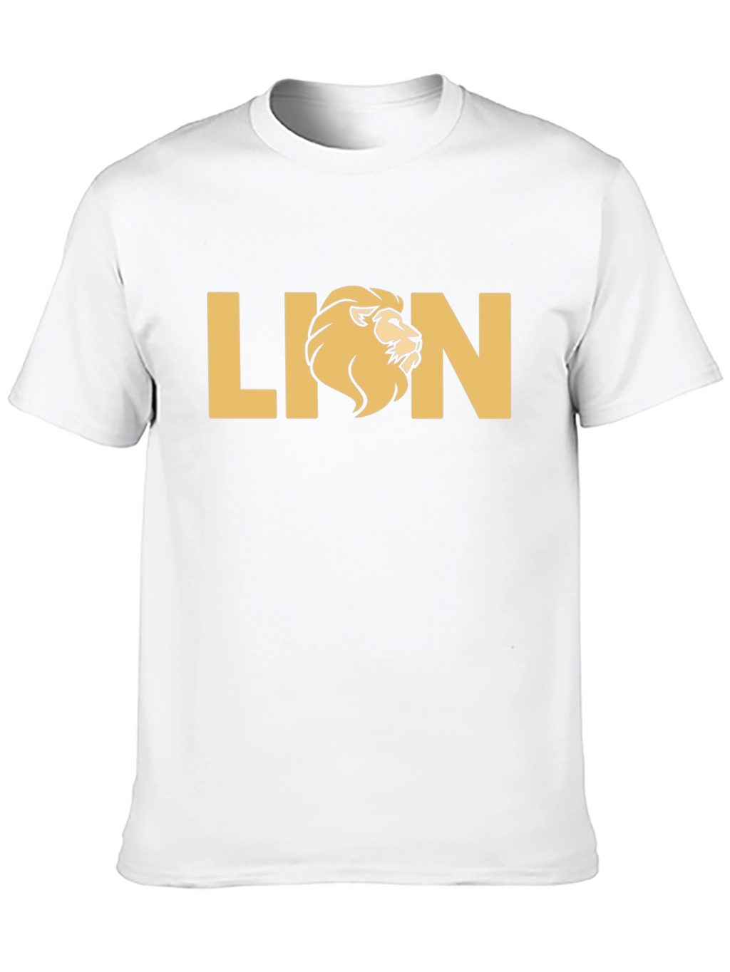 Lion Graphic Black T-Shirt