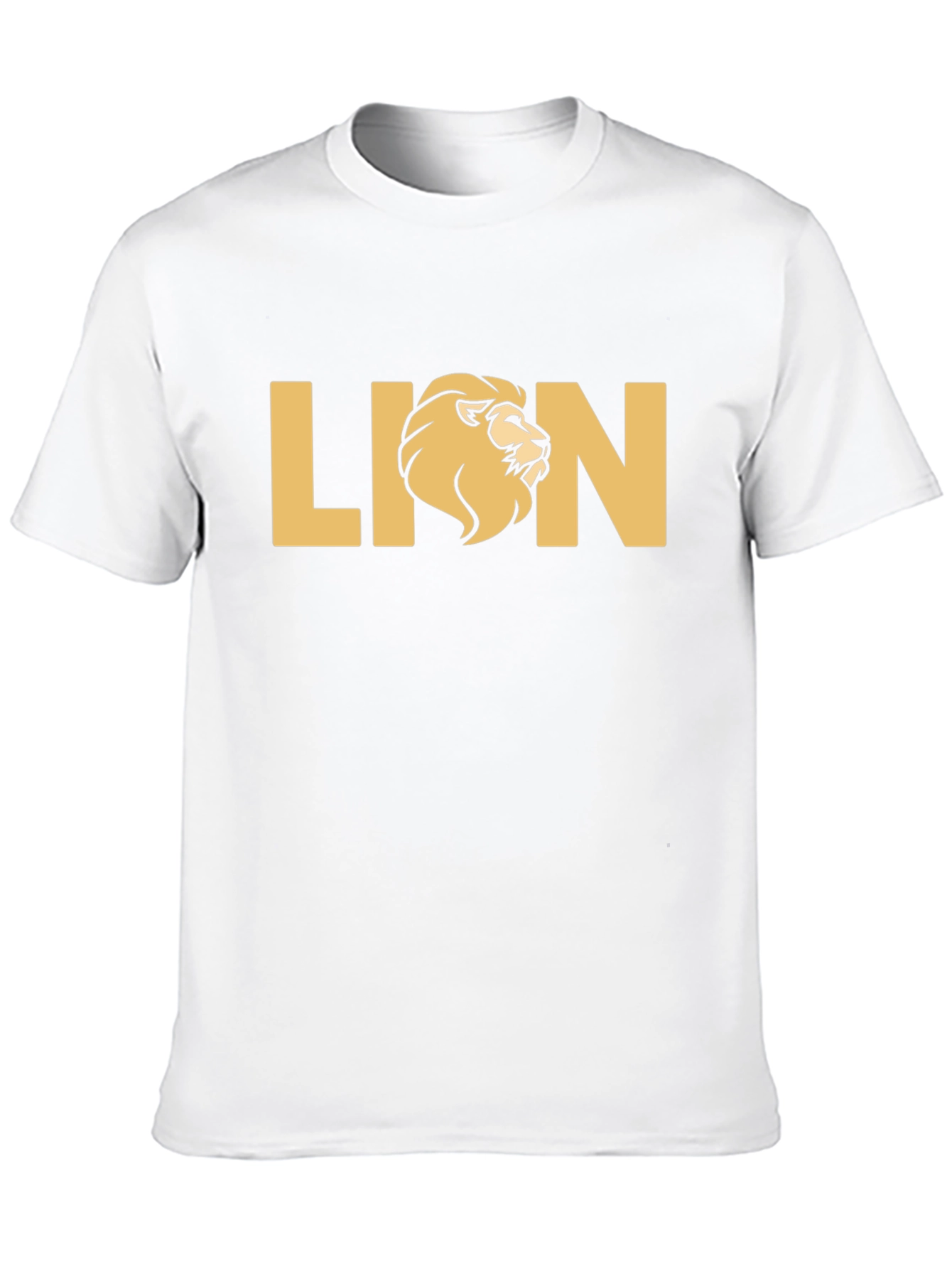 Lion Graphic Black T-Shirt