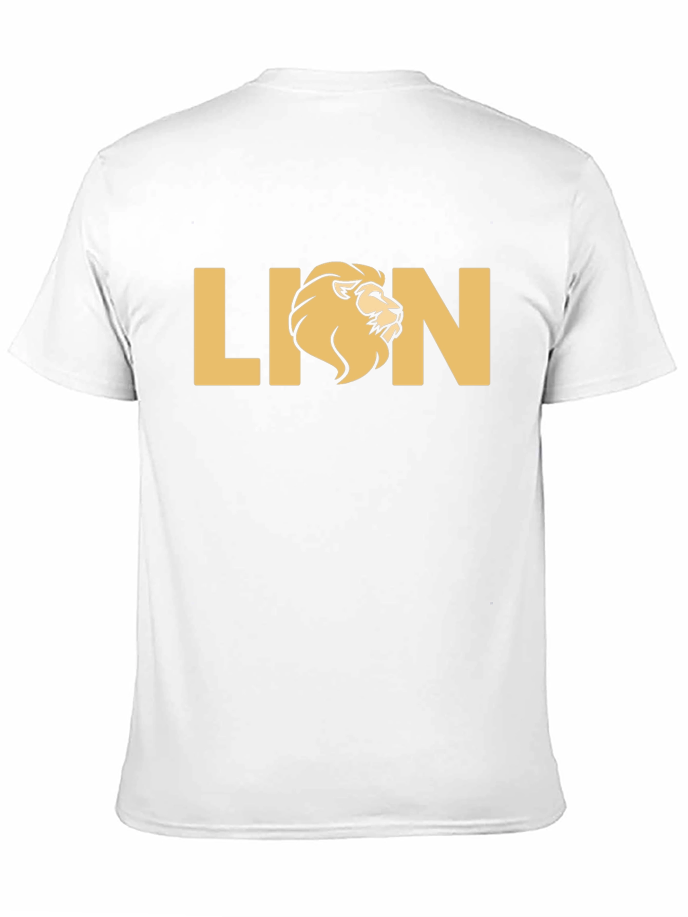 Lion Graphic Black T-Shirt