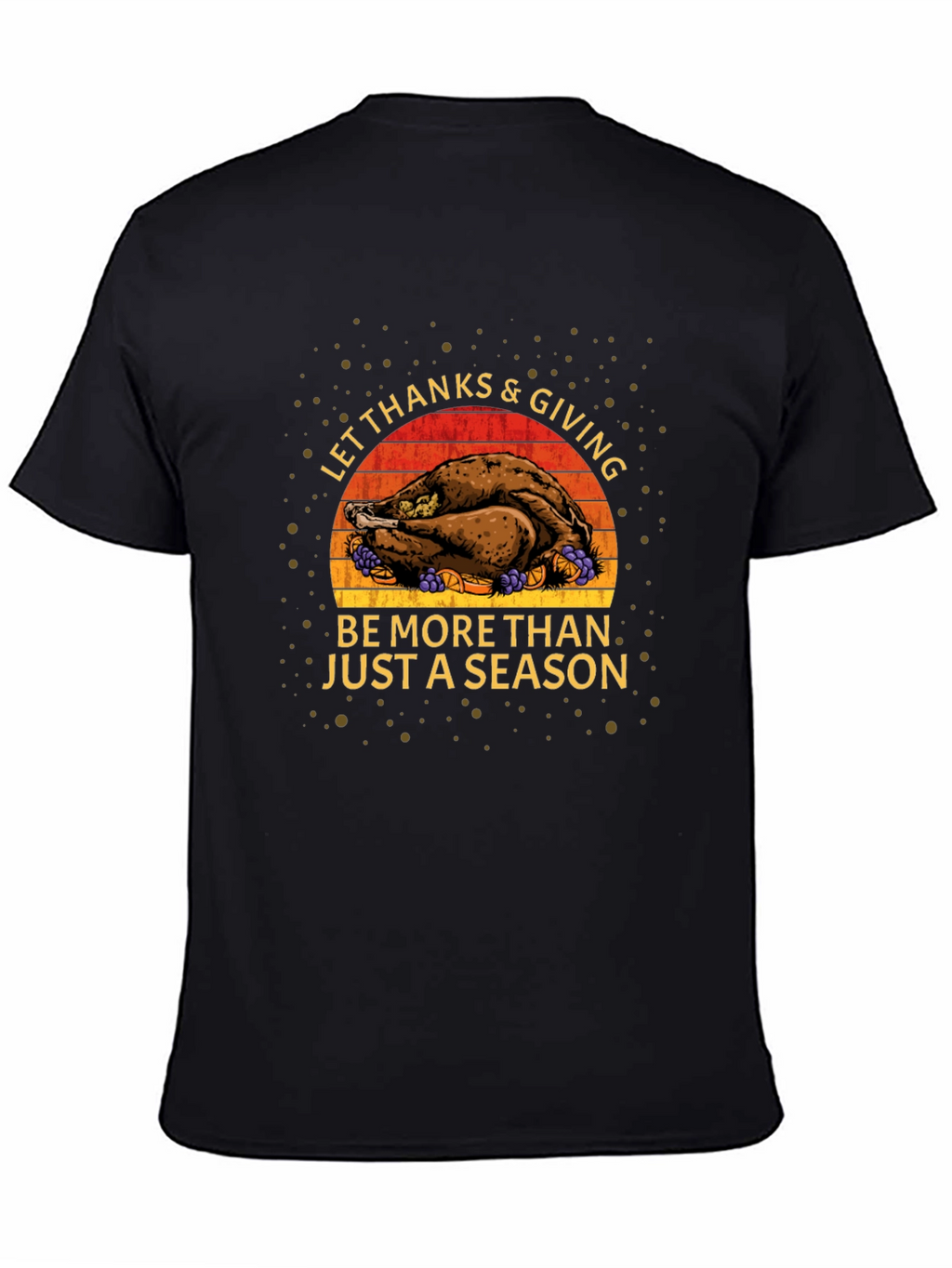 Thanksgiving Turkey Graphic T-Shirt