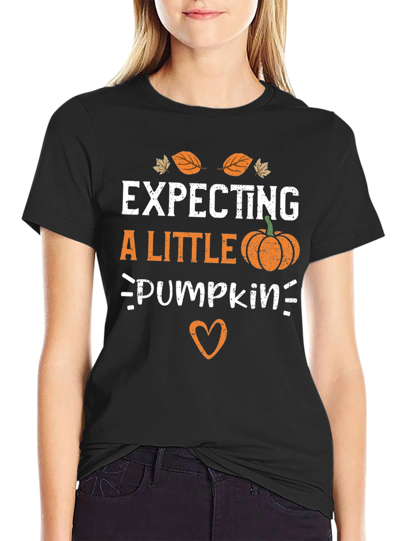 Expecting A Little Pumpkin Pregnancy Tee