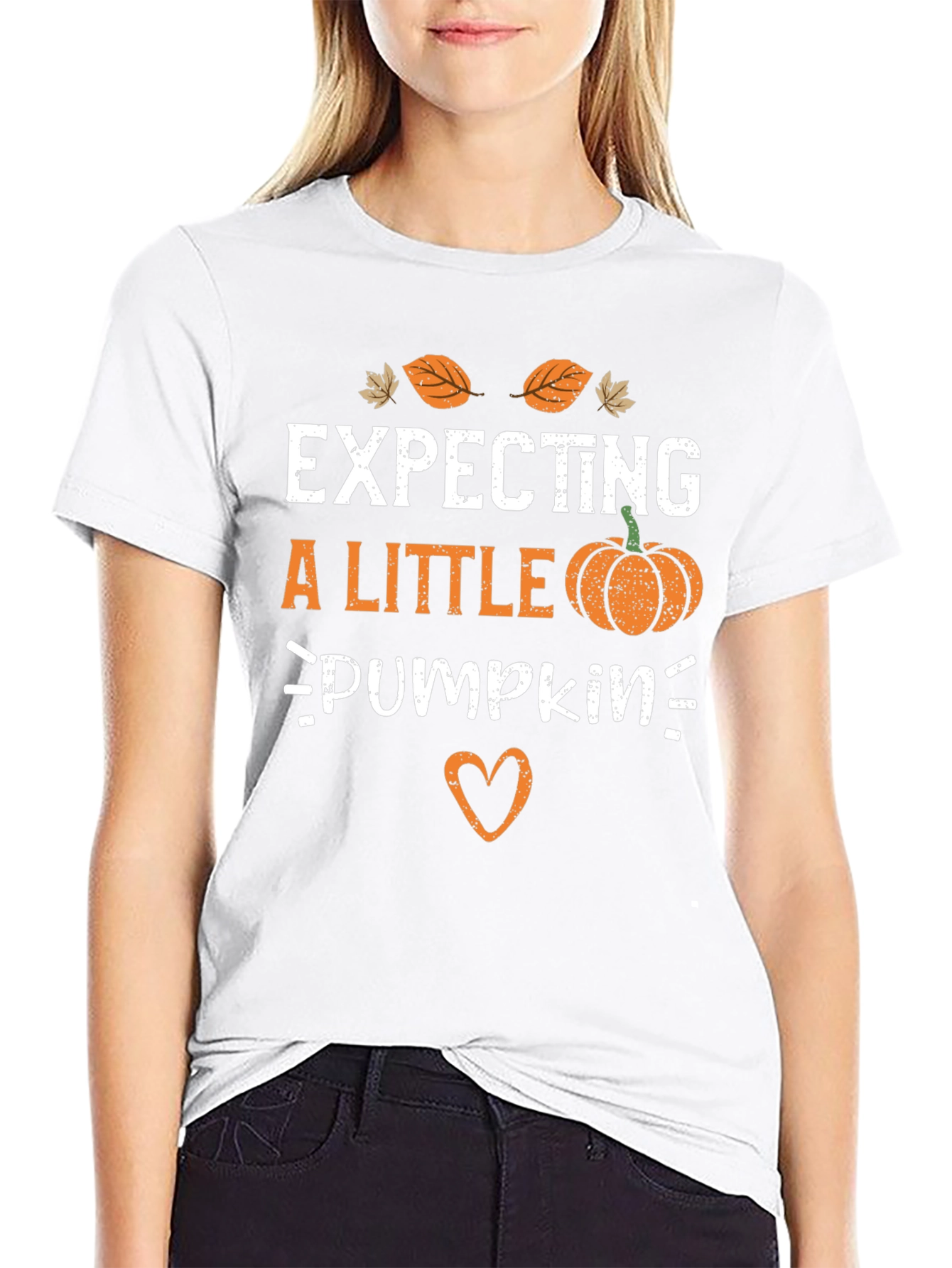 Expecting A Little Pumpkin Pregnancy Tee