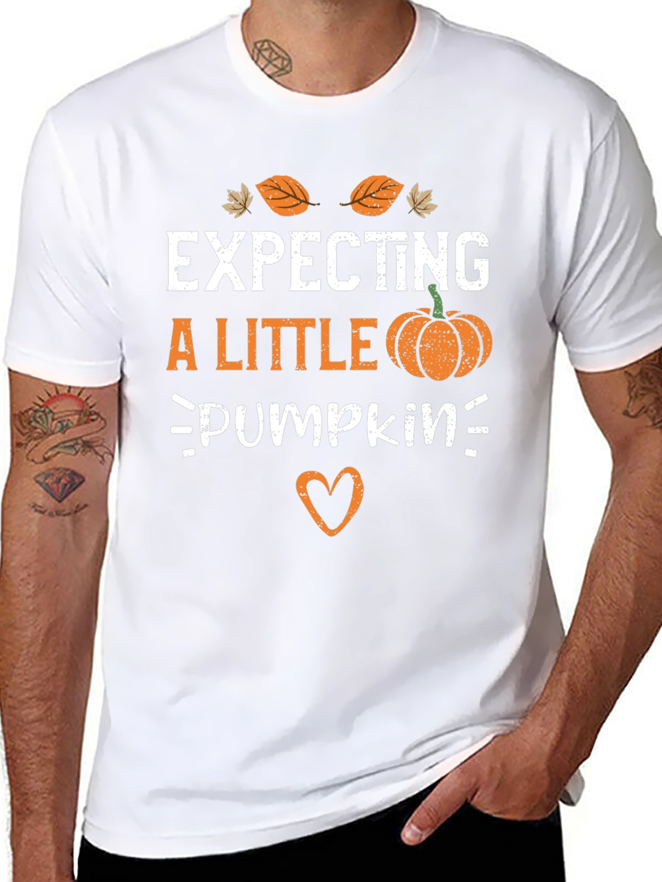 Expecting A Little Pumpkin Pregnancy Tee