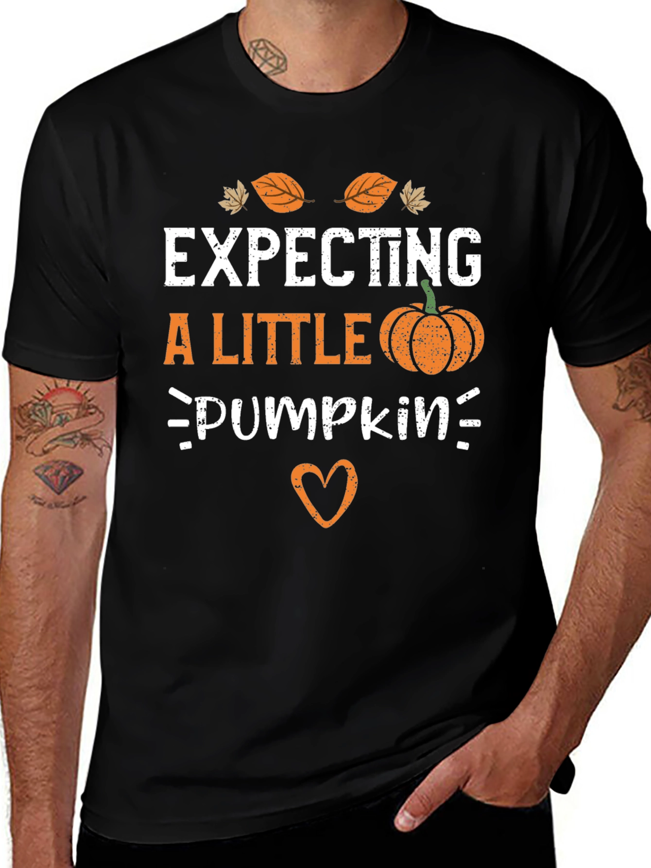 Expecting A Little Pumpkin Pregnancy Tee