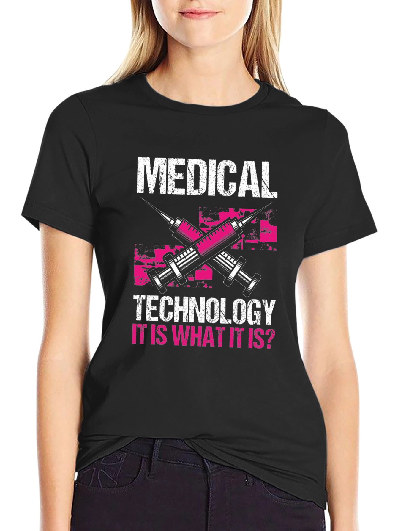 Medical Technology T-Shirt - It Is What It Is Design