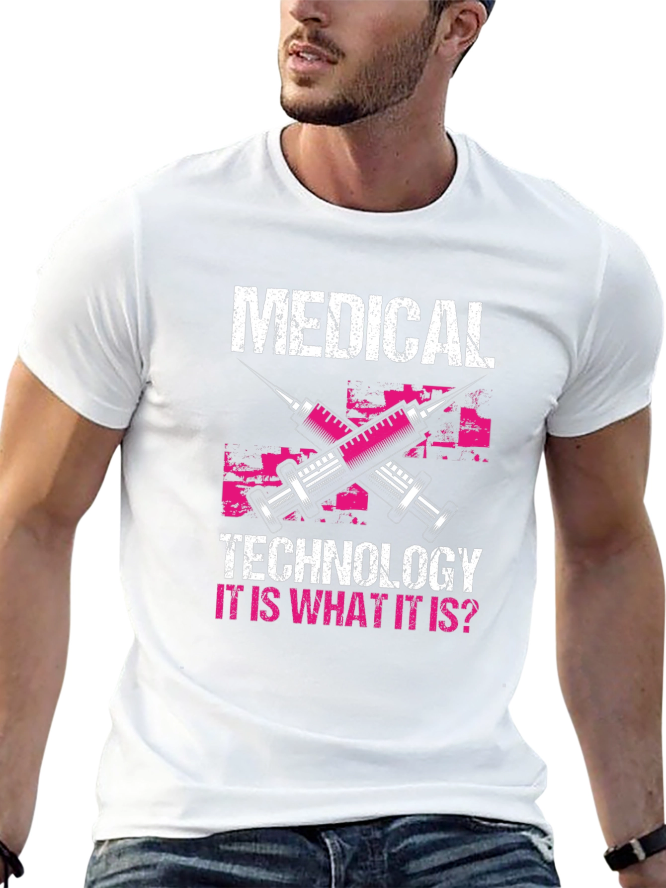 Medical Technology T-Shirt - It Is What It Is Design