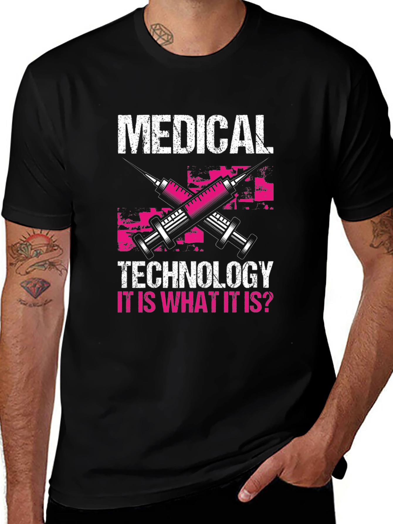 Medical Technology T-Shirt - It Is What It Is Design