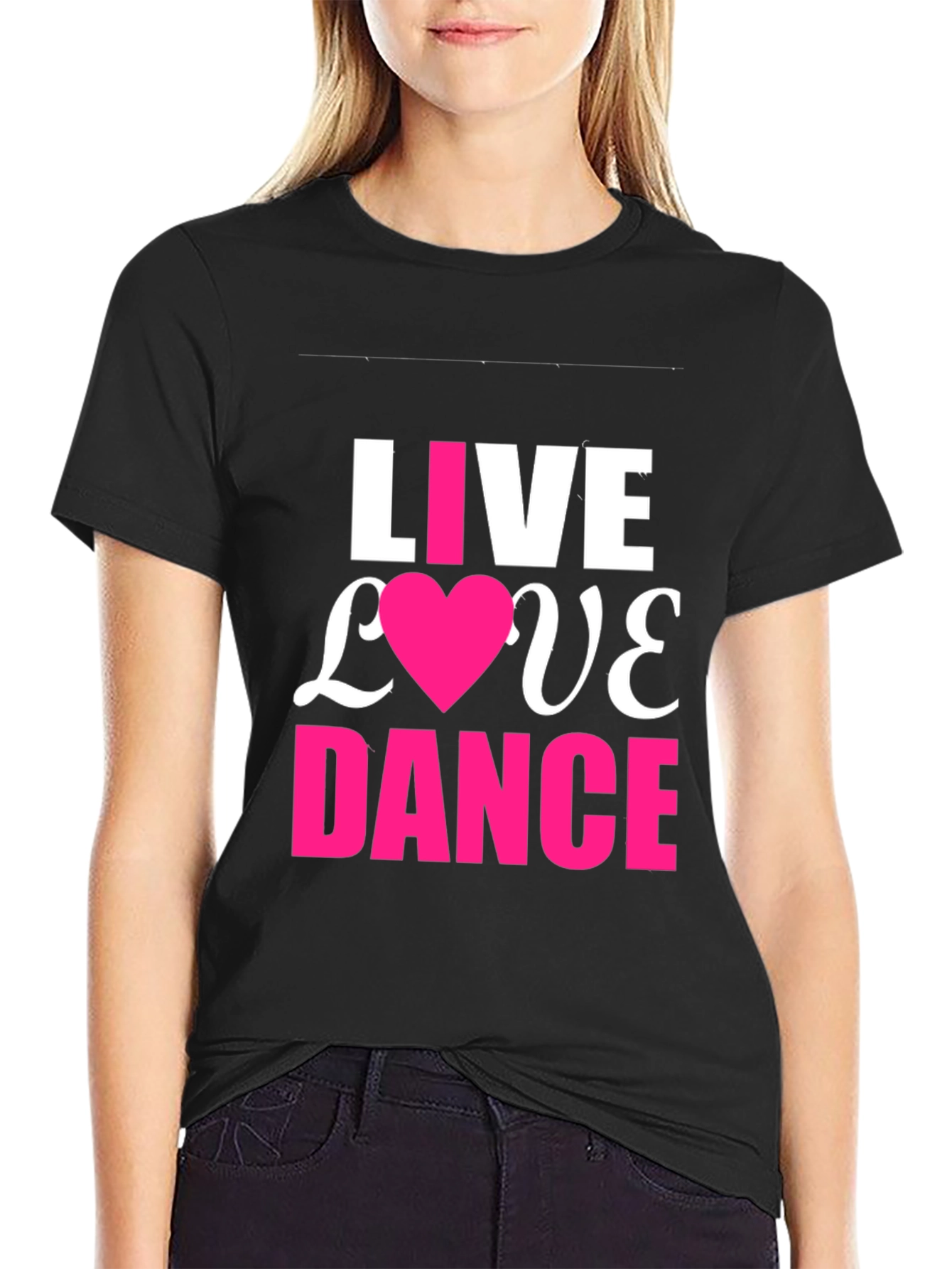 Live Love Dance T-Shirt - Trendy Graphic Tee