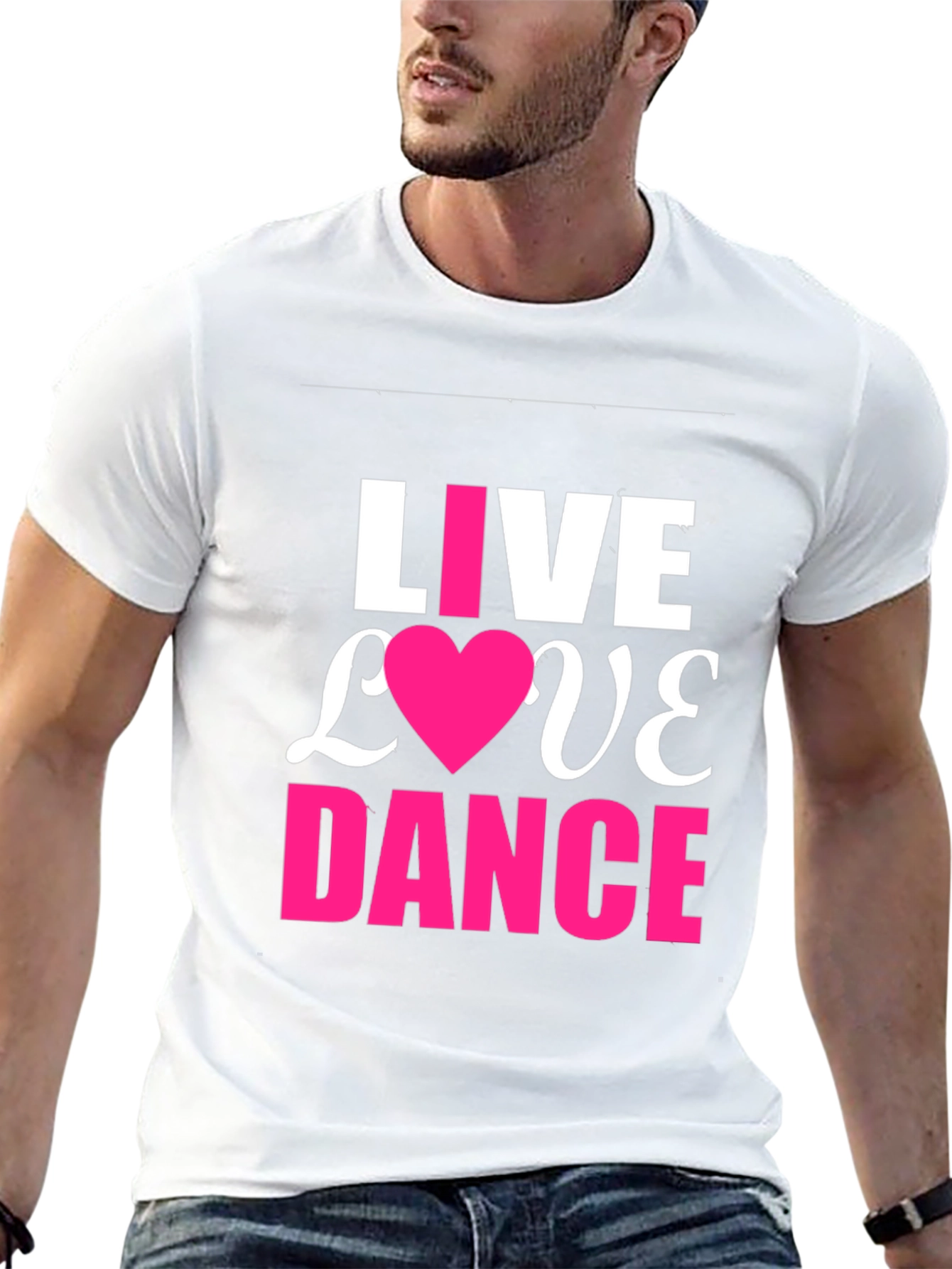 Live Love Dance T-Shirt - Trendy Graphic Tee