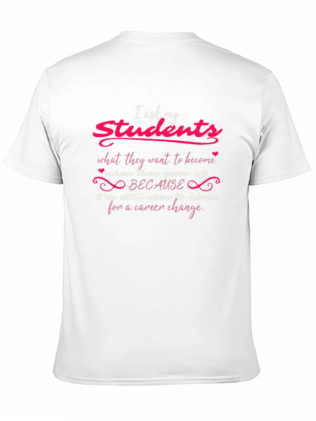 Funny Teacher Career Change T-Shirt
