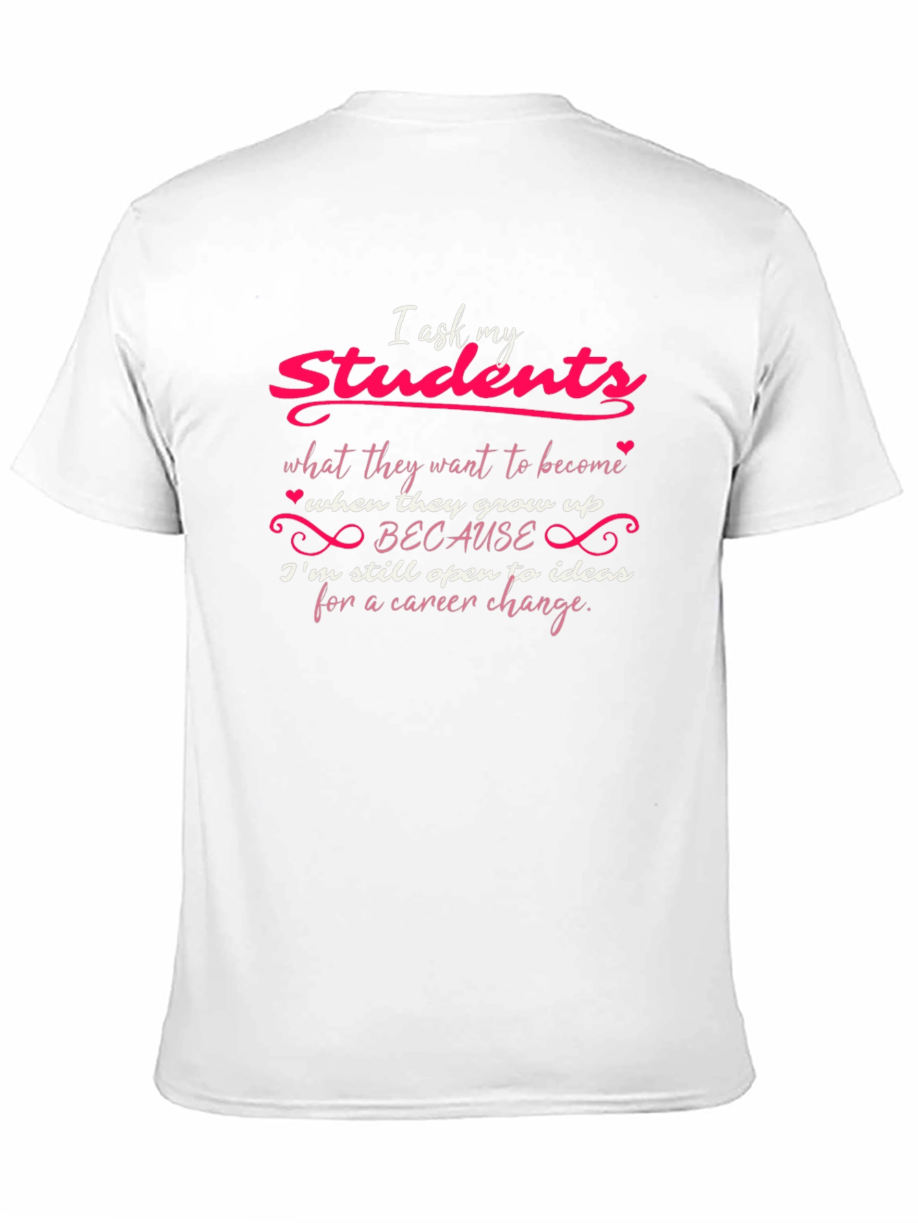 Funny Teacher Career Change T-Shirt