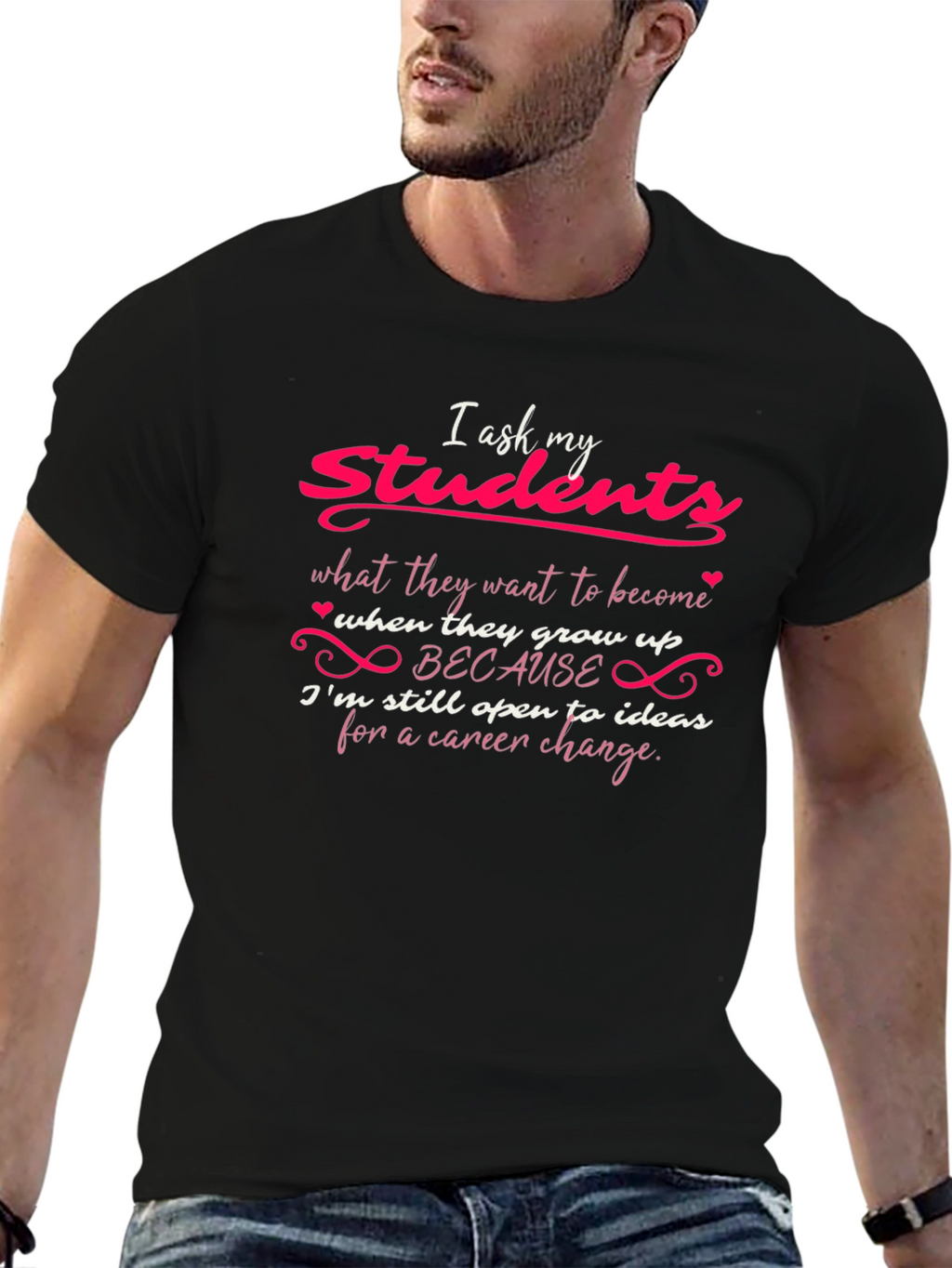 Funny Teacher Career Change T-Shirt