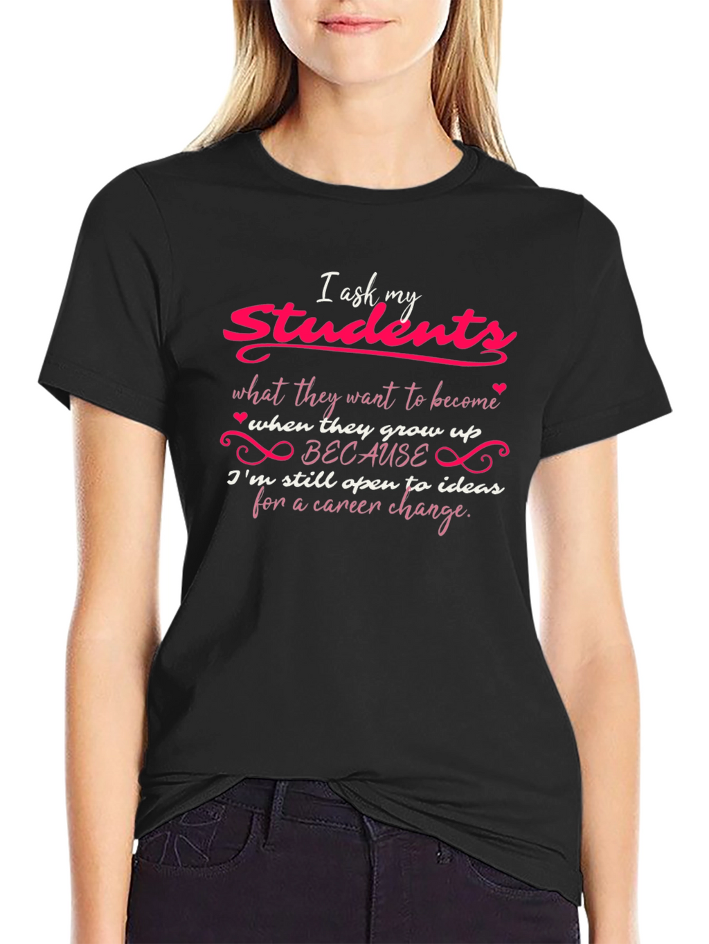 Funny Teacher Career Change T-Shirt