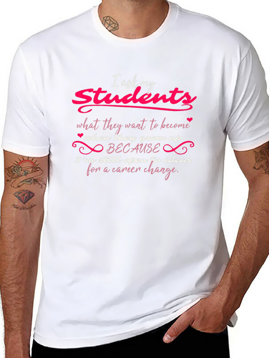Funny Teacher Career Change T-Shirt