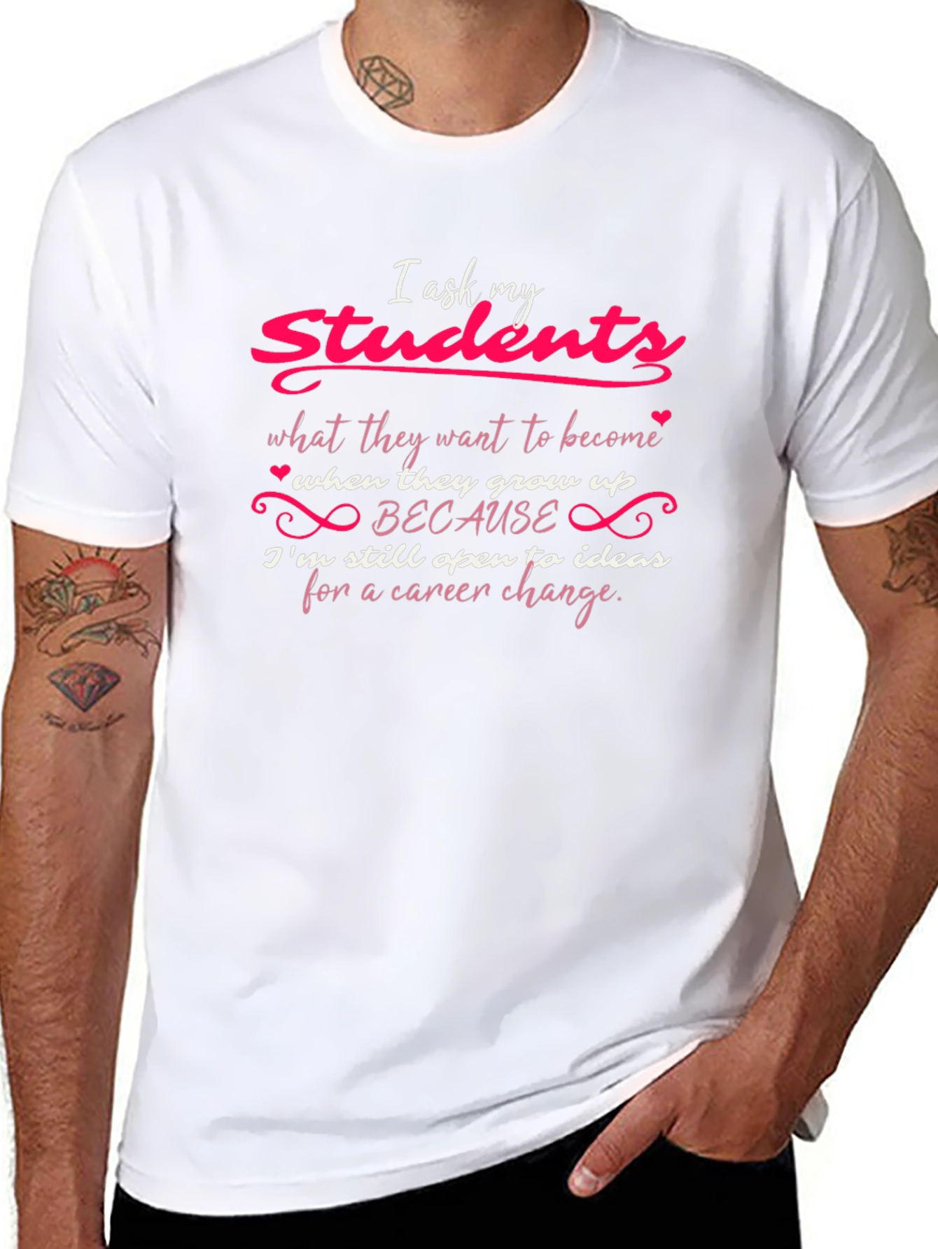 Funny Teacher Career Change T-Shirt