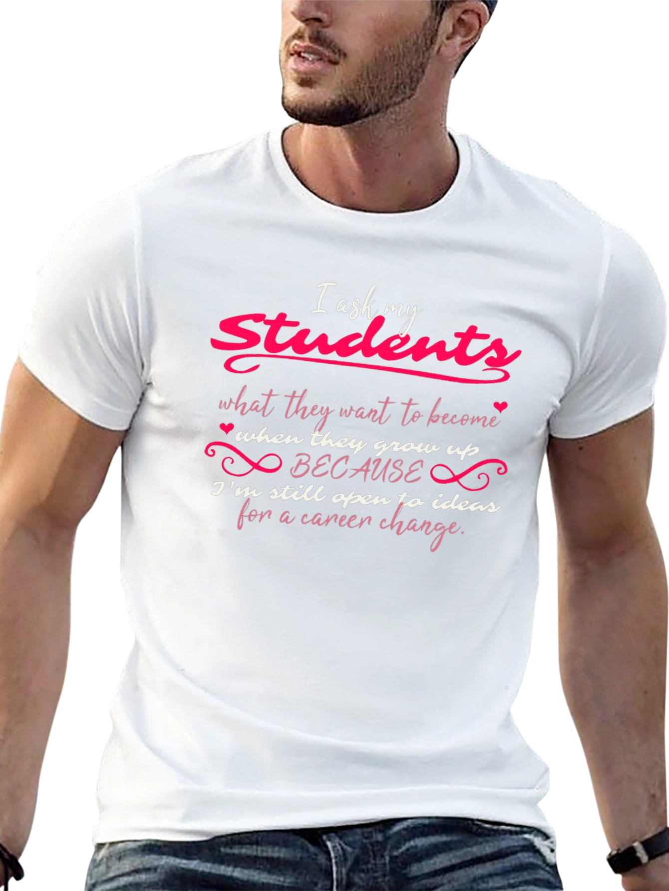 Funny Teacher Career Change T-Shirt