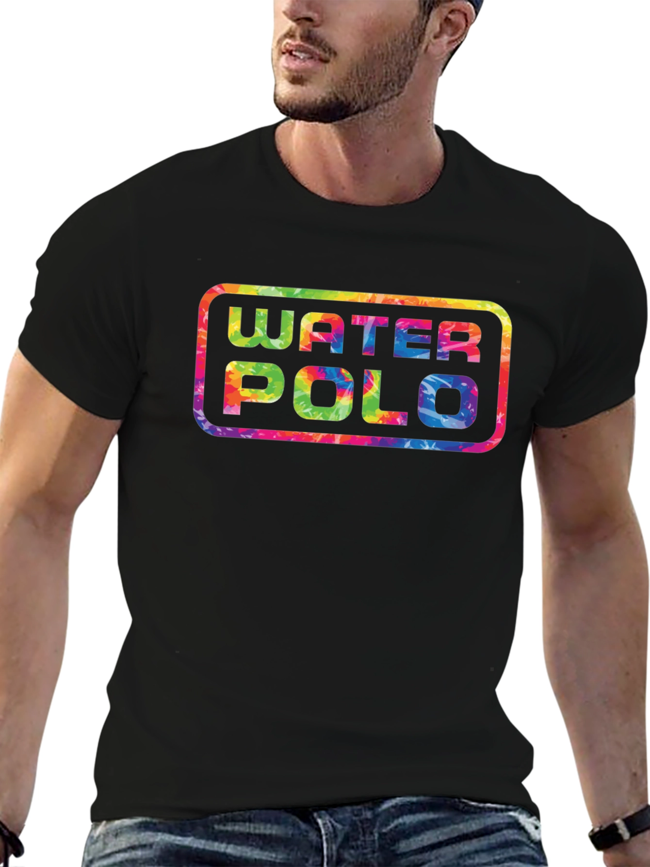Water Polo Tie Dye Graphic T-Shirt