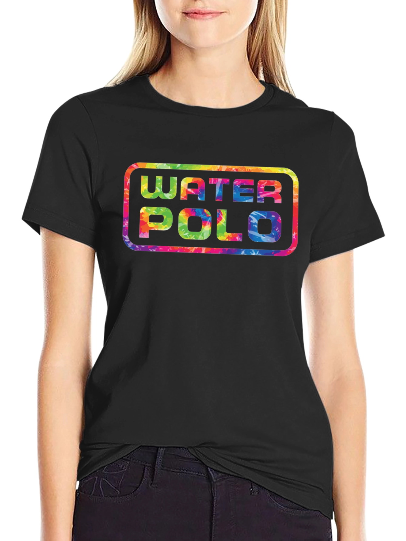 Water Polo Tie Dye Graphic T-Shirt