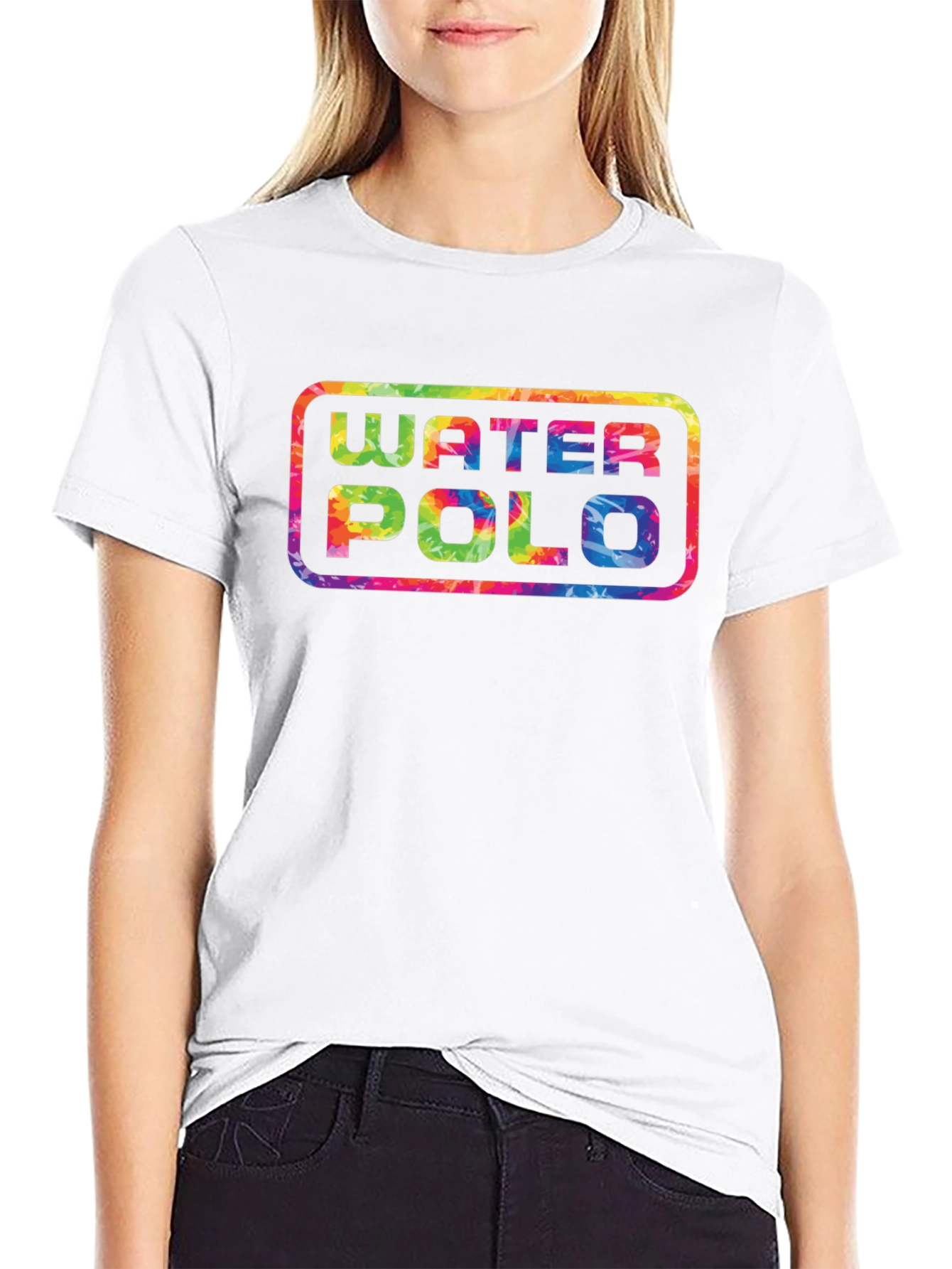 Water Polo Tie Dye Graphic T-Shirt