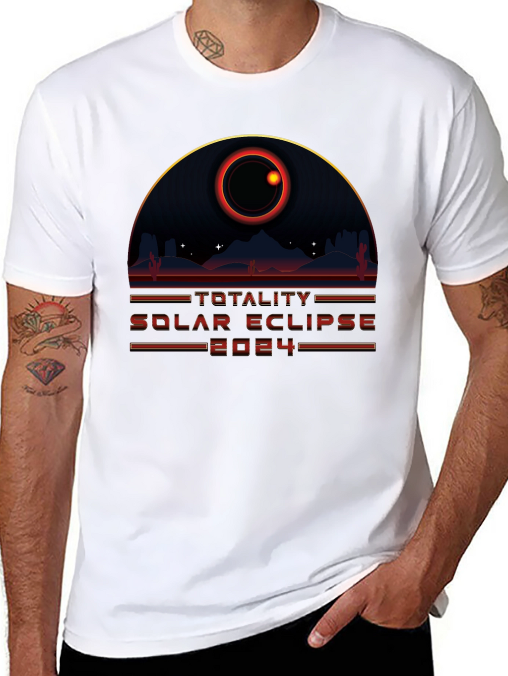 Solar Eclipse 2024 Totality T-Shirt